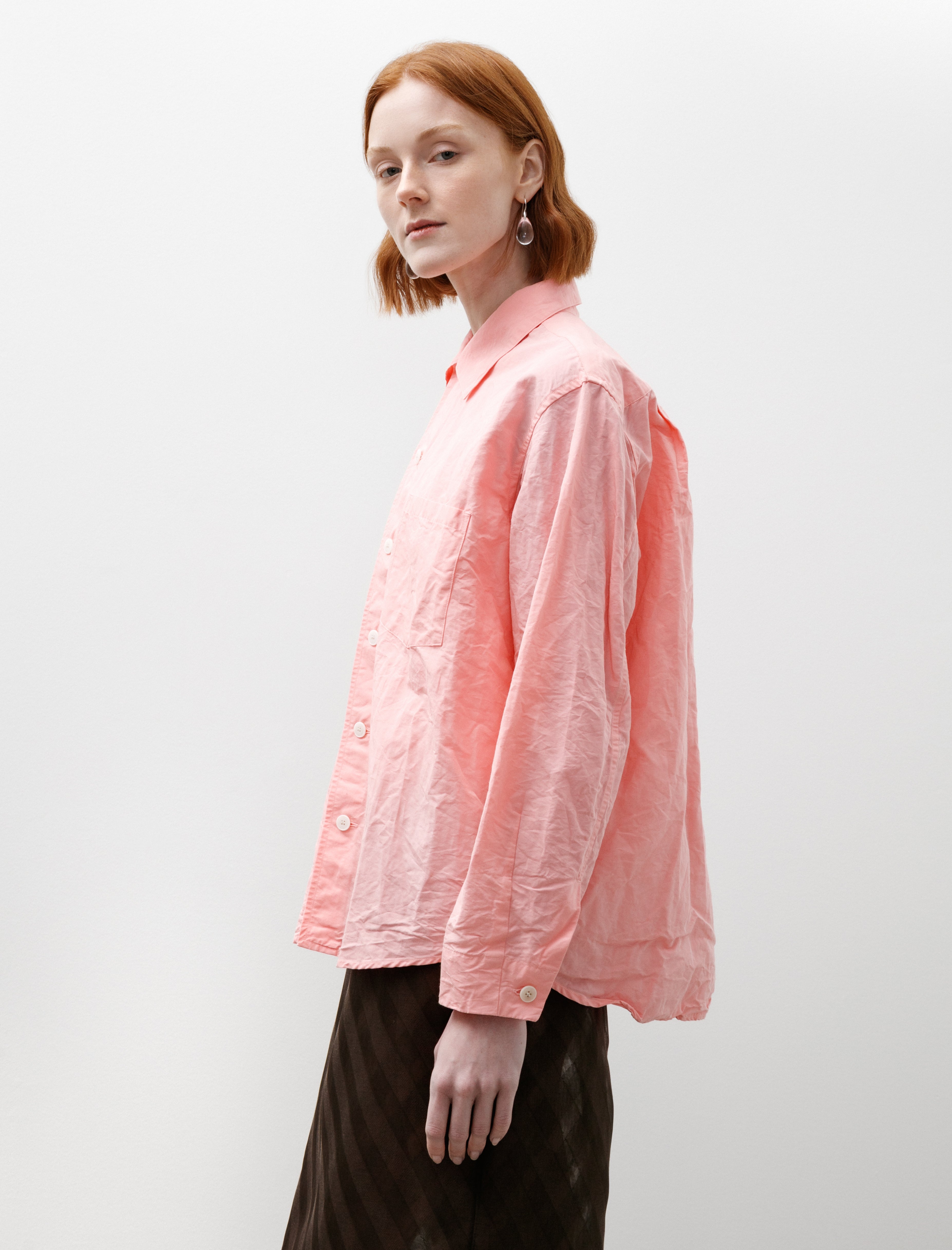 Unkruid New Cloud Pink Ramie Dense Typewriter