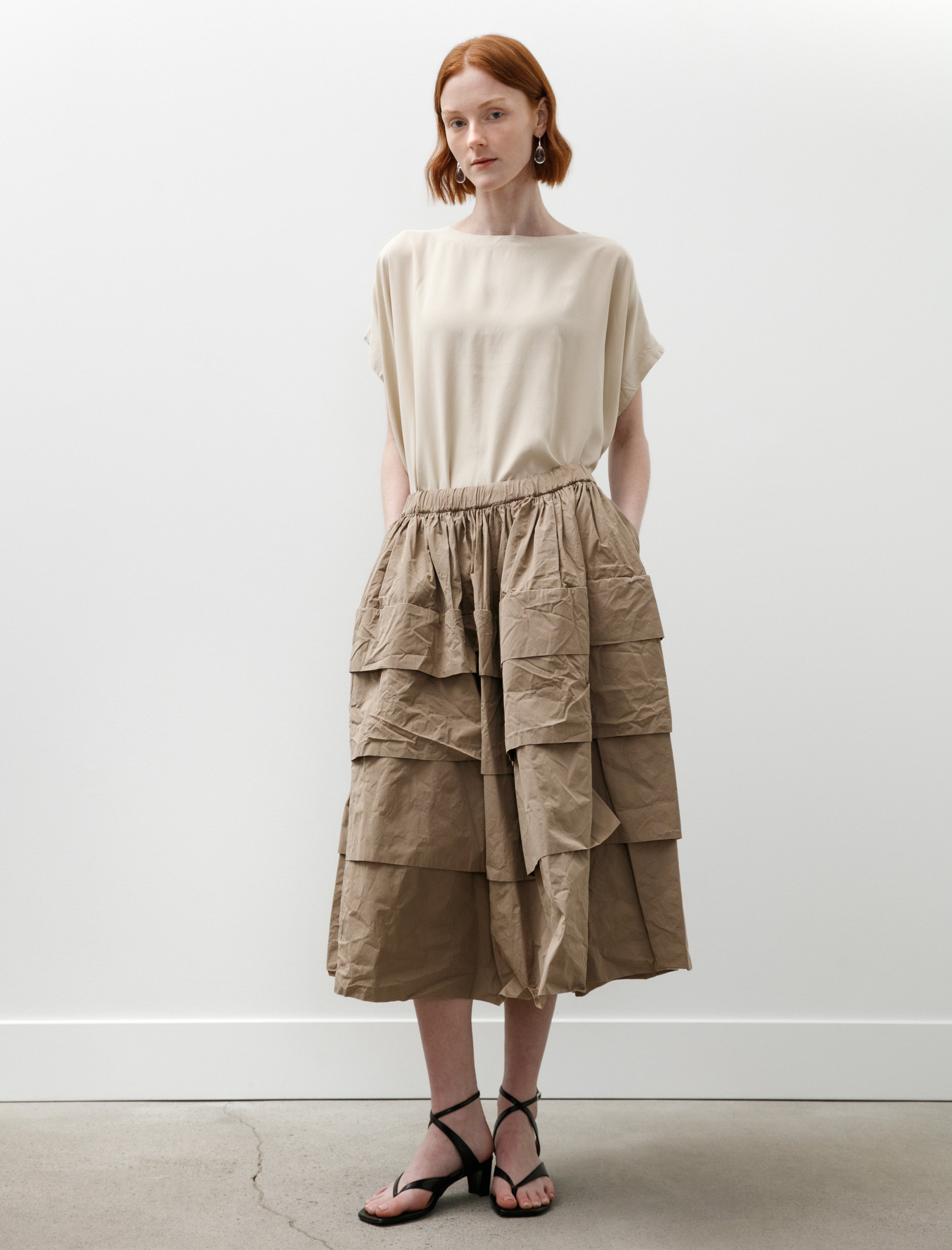 Casey Casey Horizon Skirt Taffcot Jute
