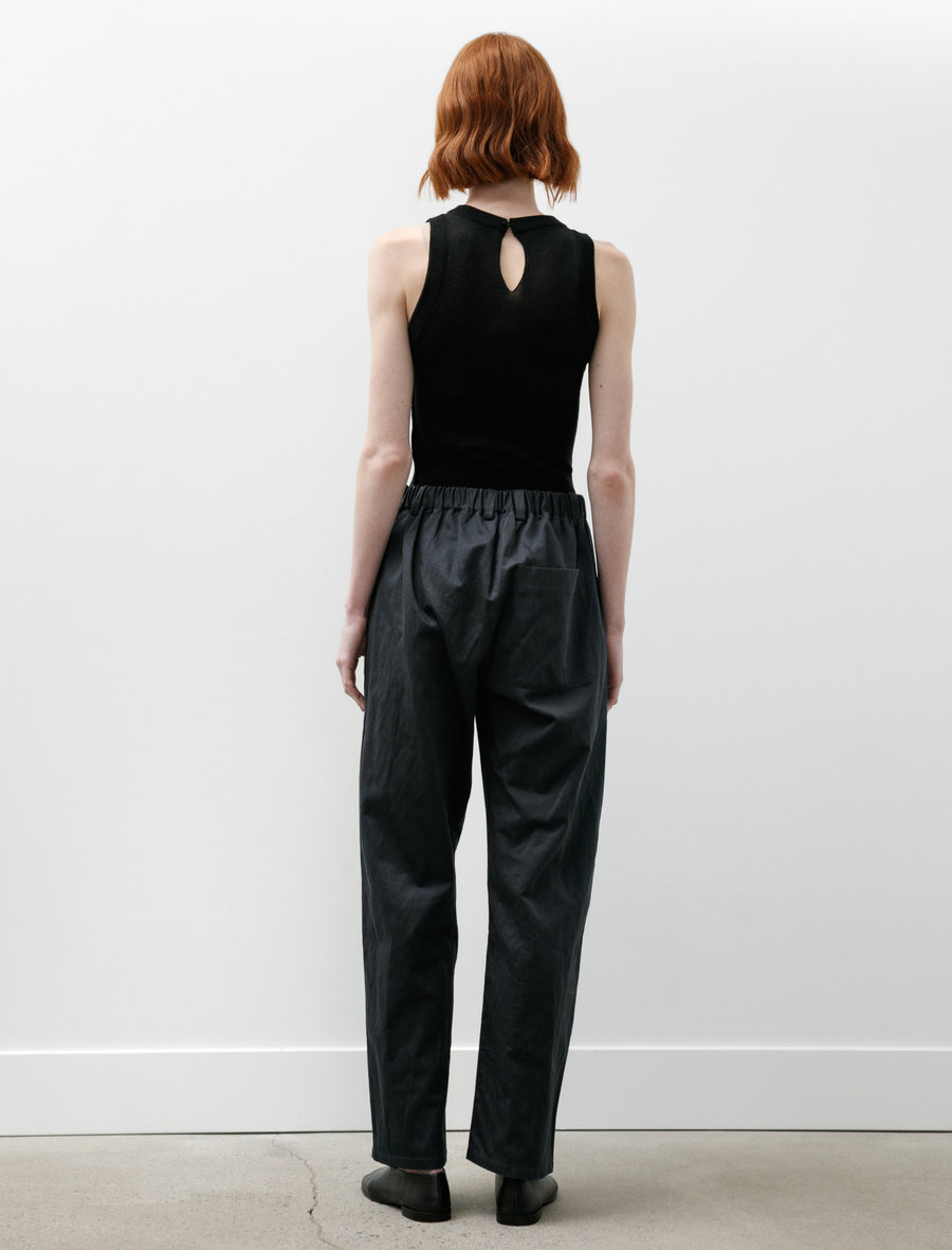Easy Trouser Cotton Metal Midnight - Image 5