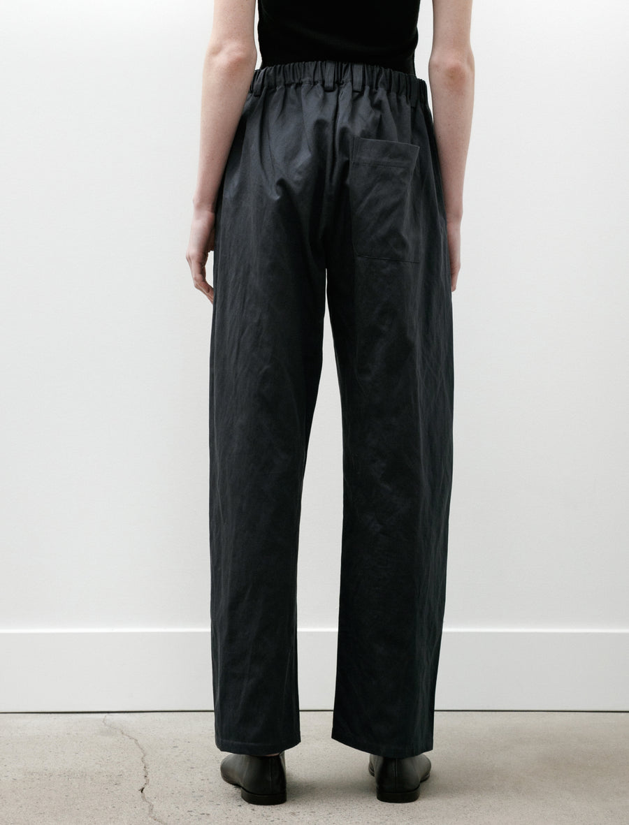 Easy Trouser Cotton Metal Midnight - Image 6