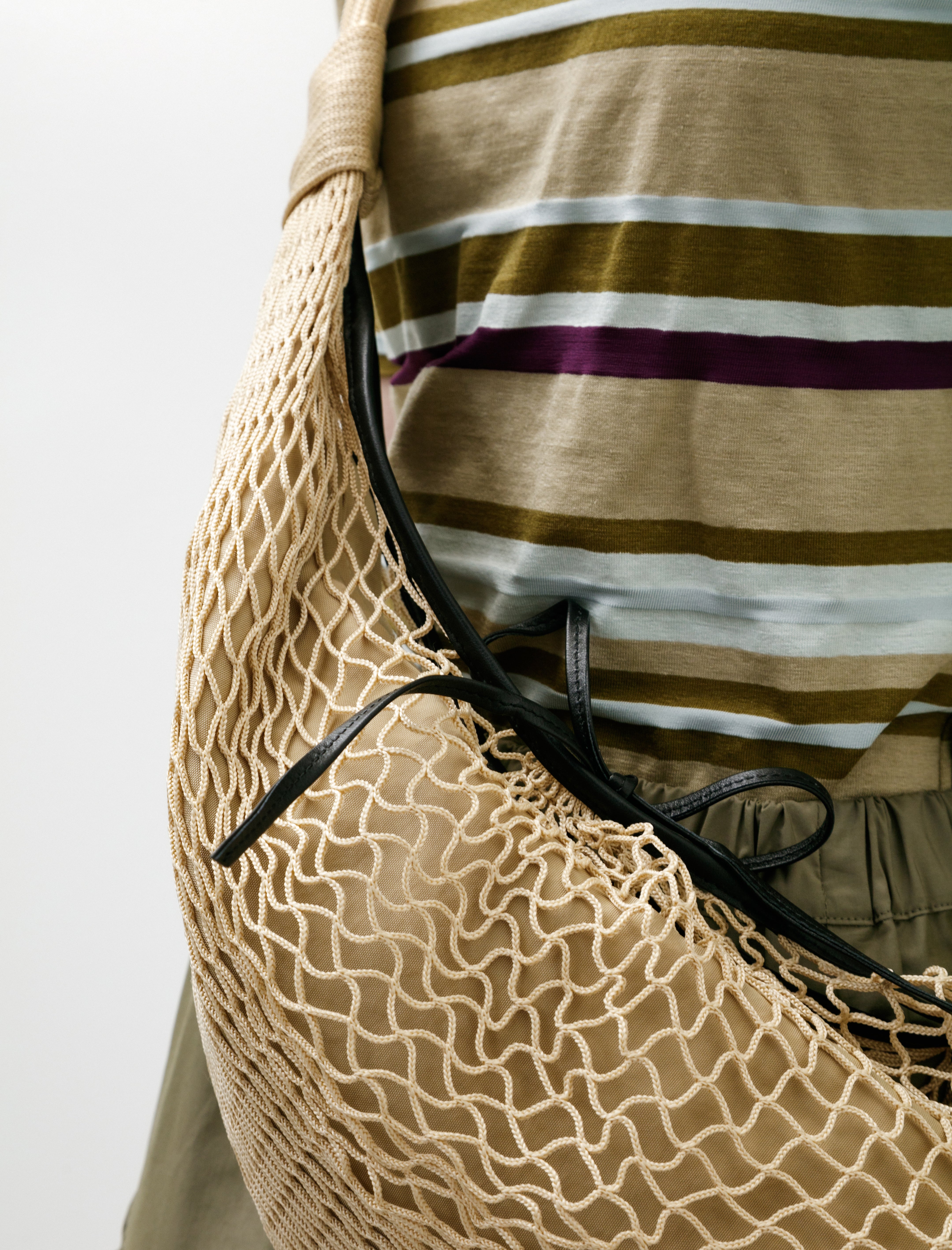 Lemaire Croissant Filt Bag Light Beige