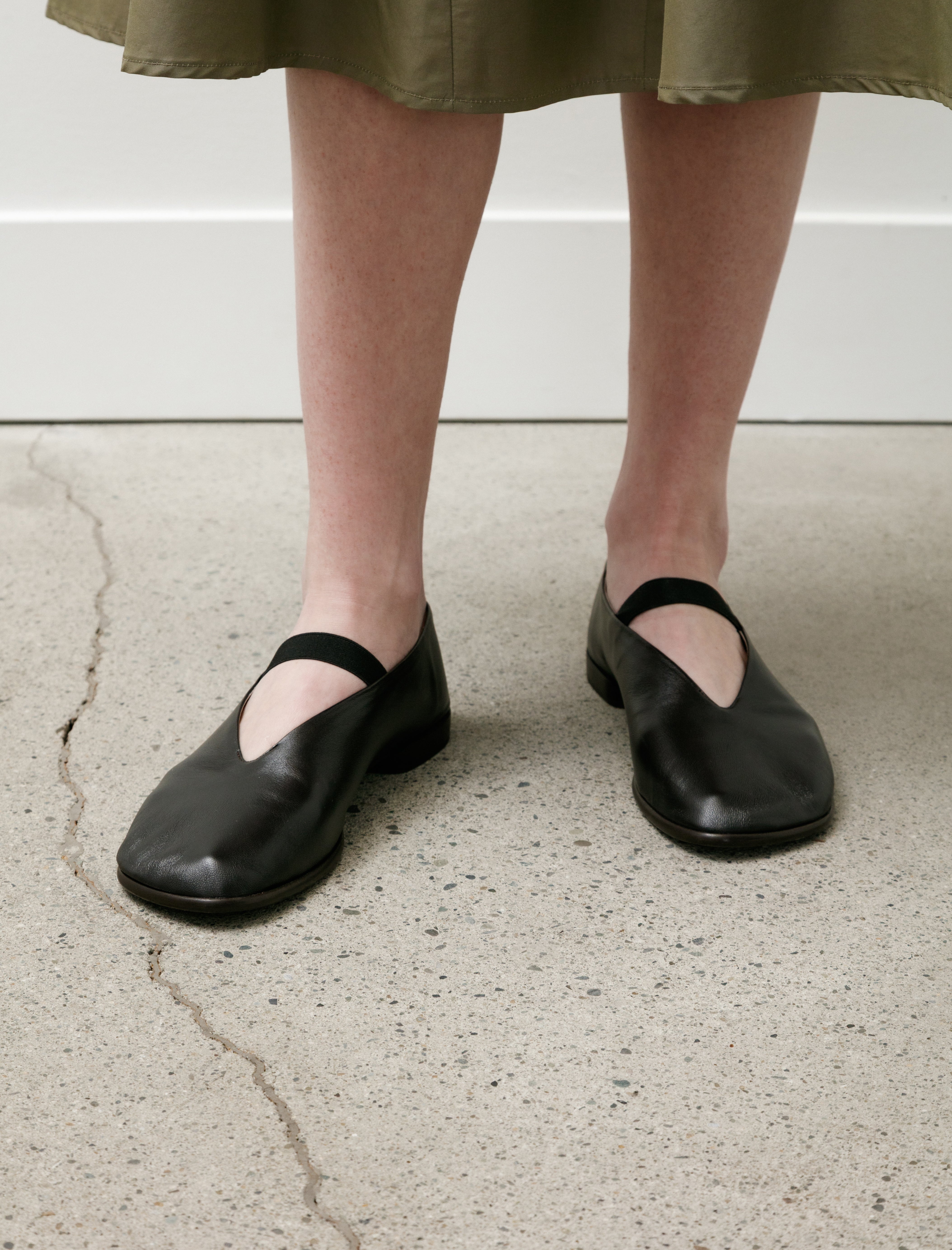 Lemaire Glove Ballerina Dark Chocolate