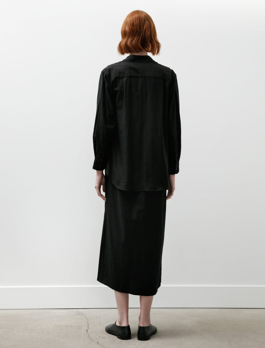 Two Piece Shirt Dress Black - Image 3