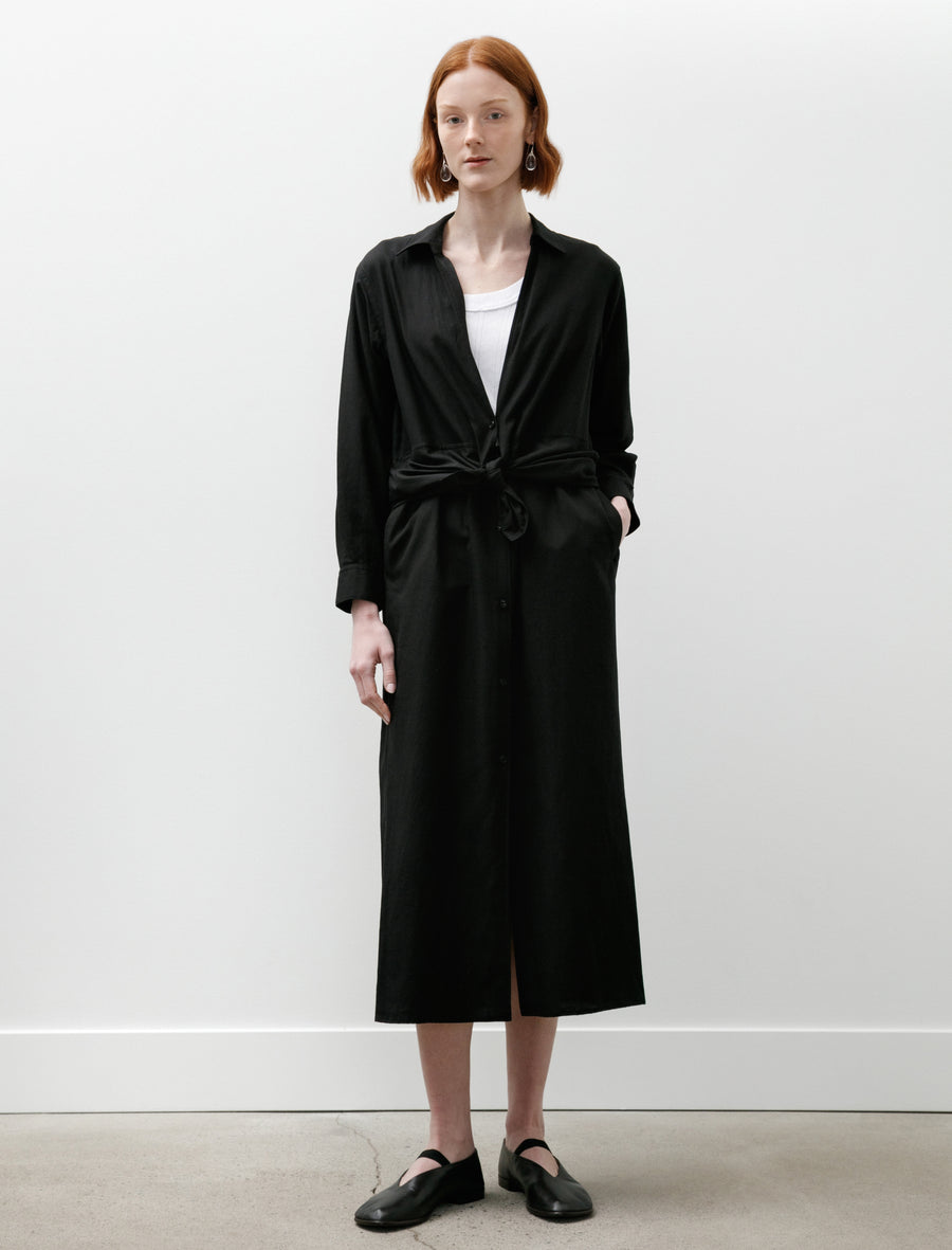 Two Piece Shirt Dress Black - Image 5