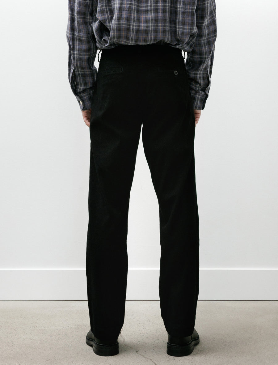 Gardening Trouser Striped Cotton OD Black - Image 5