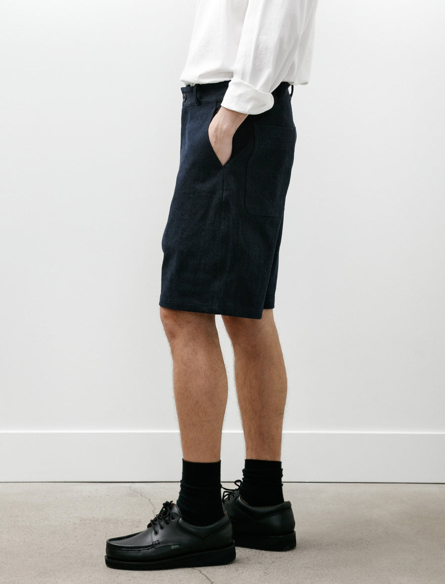 R20 Jebok-7 Shorts Blue Sumi Organic Denim - Image 6