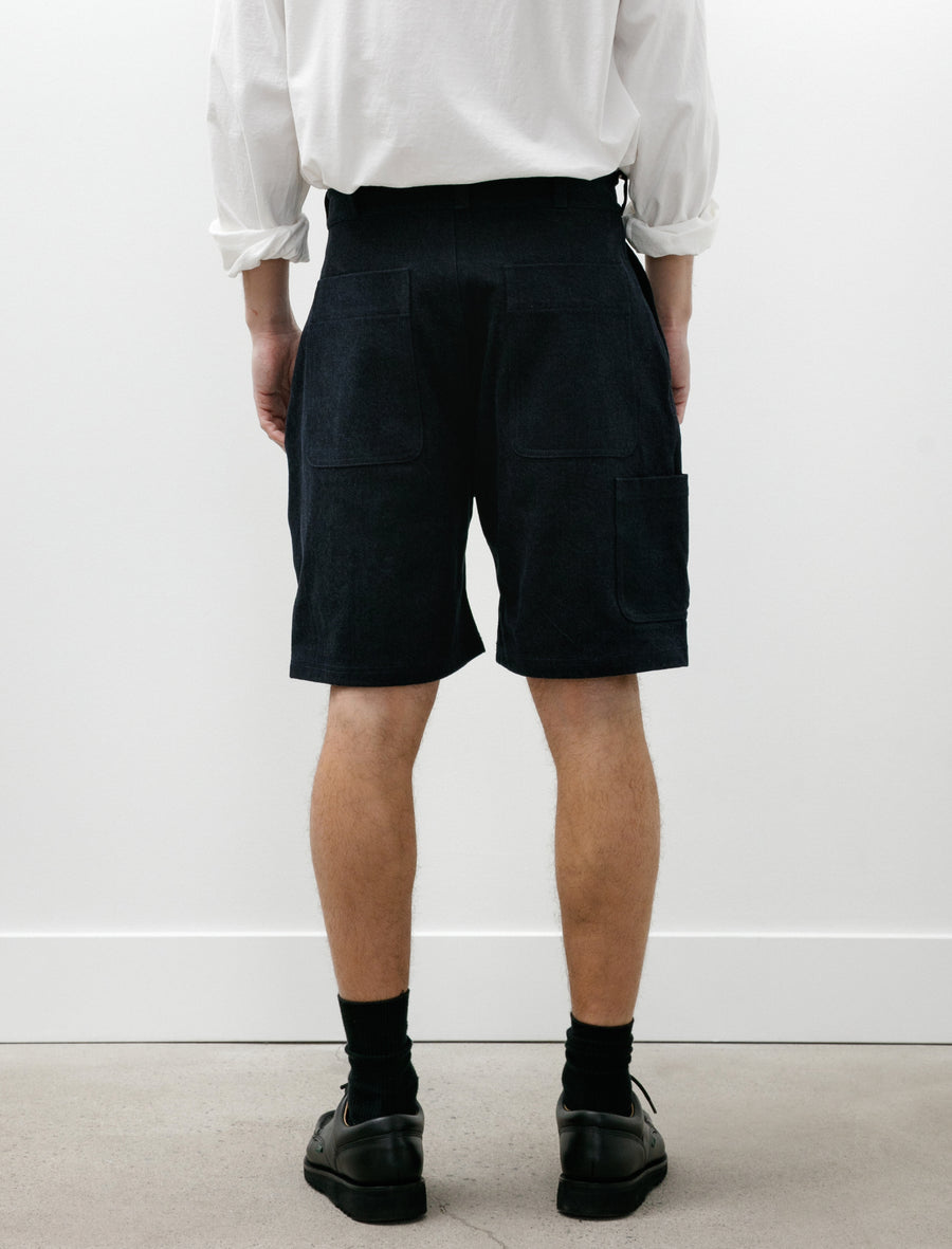 R20 Jebok-7 Shorts Blue Sumi Organic Denim - Image 5