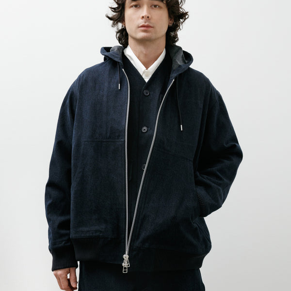 MAN-TLE R20 Jebok-3 Parker Blue Sumi Organic Denim – Neighbour