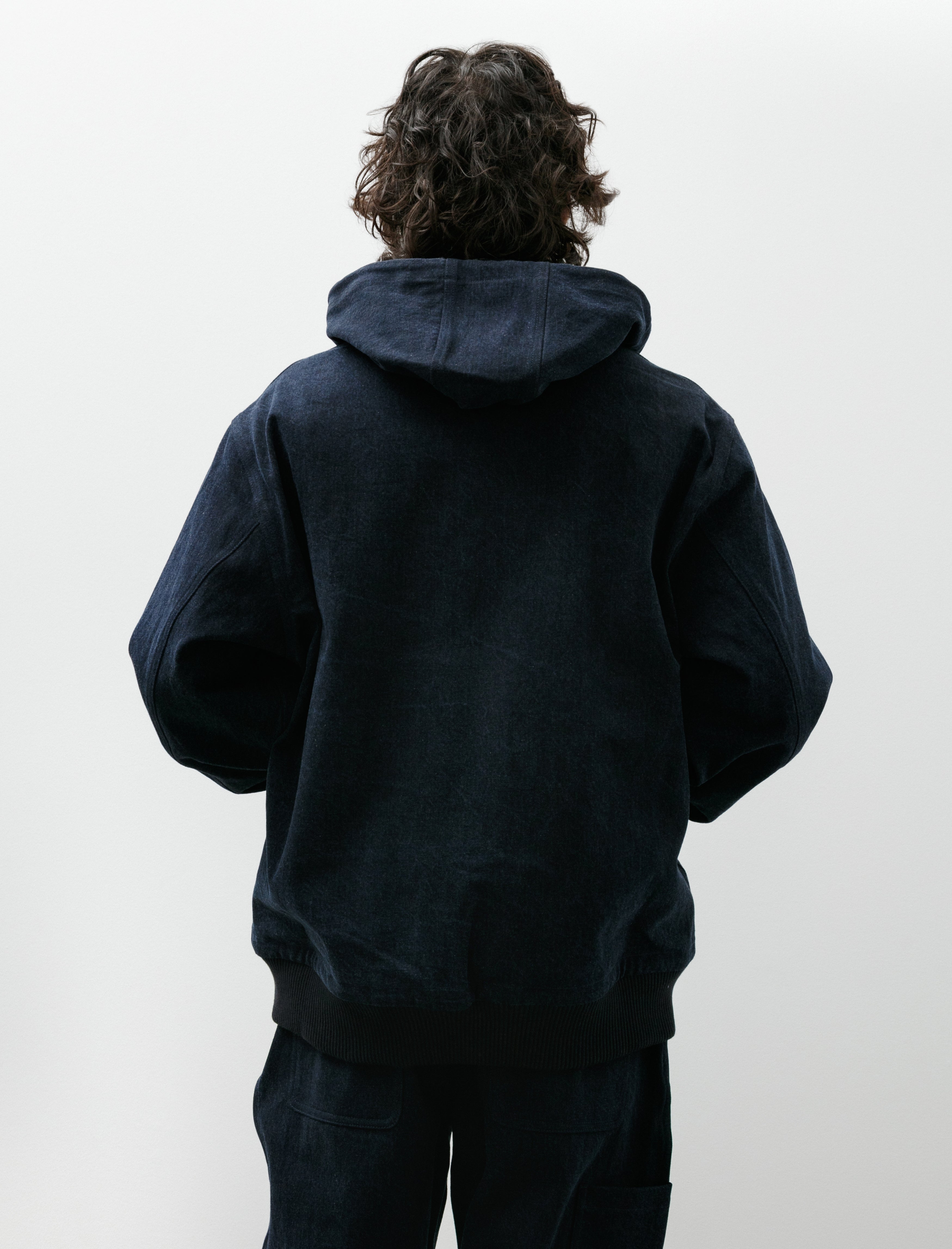 MAN-TLE R20 Jebok-3 Parker Blue Sumi Organic Denim