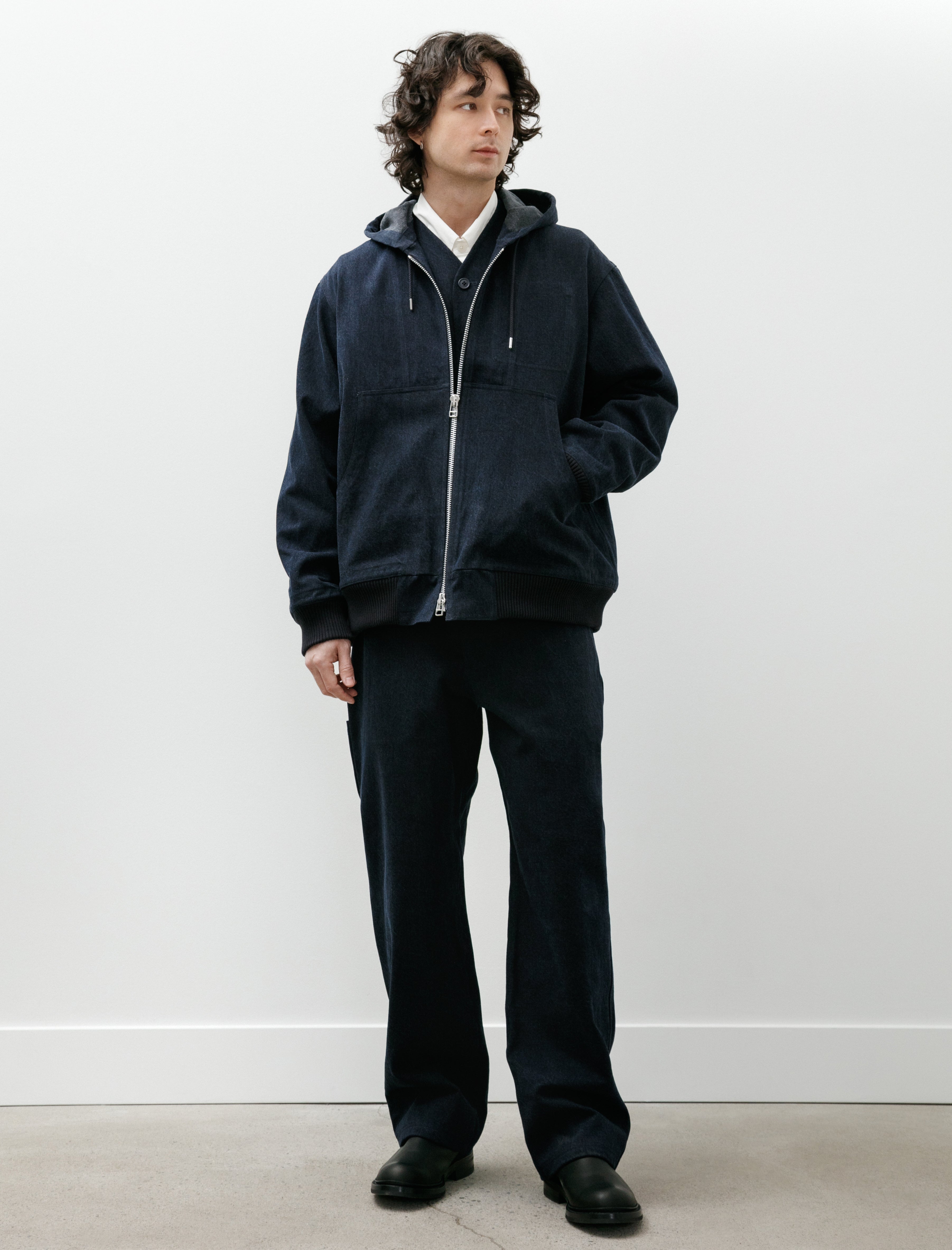 MAN-TLE R20 Jebok-6 Pants Blue Sumi Organic Denim