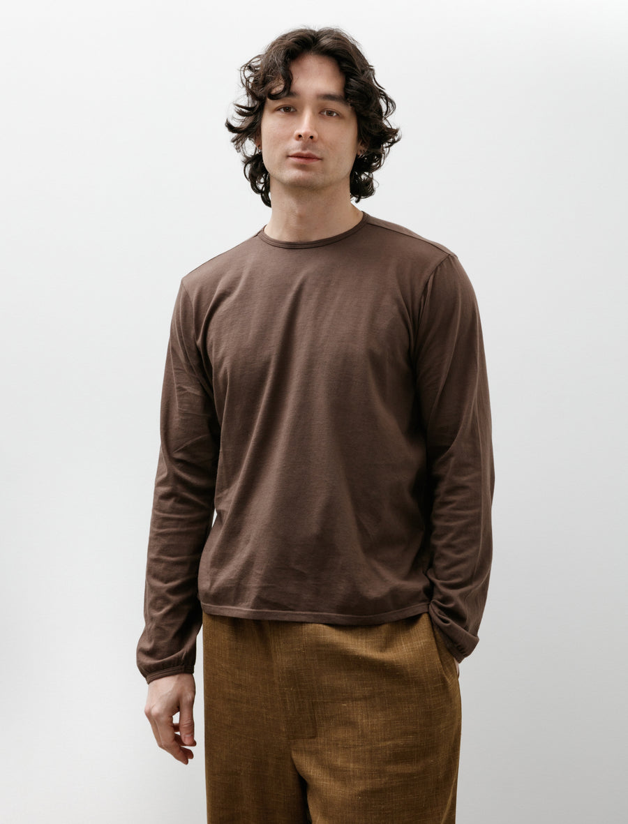 No.87 Organic Cotton Long Sleeve Brown - Image 1