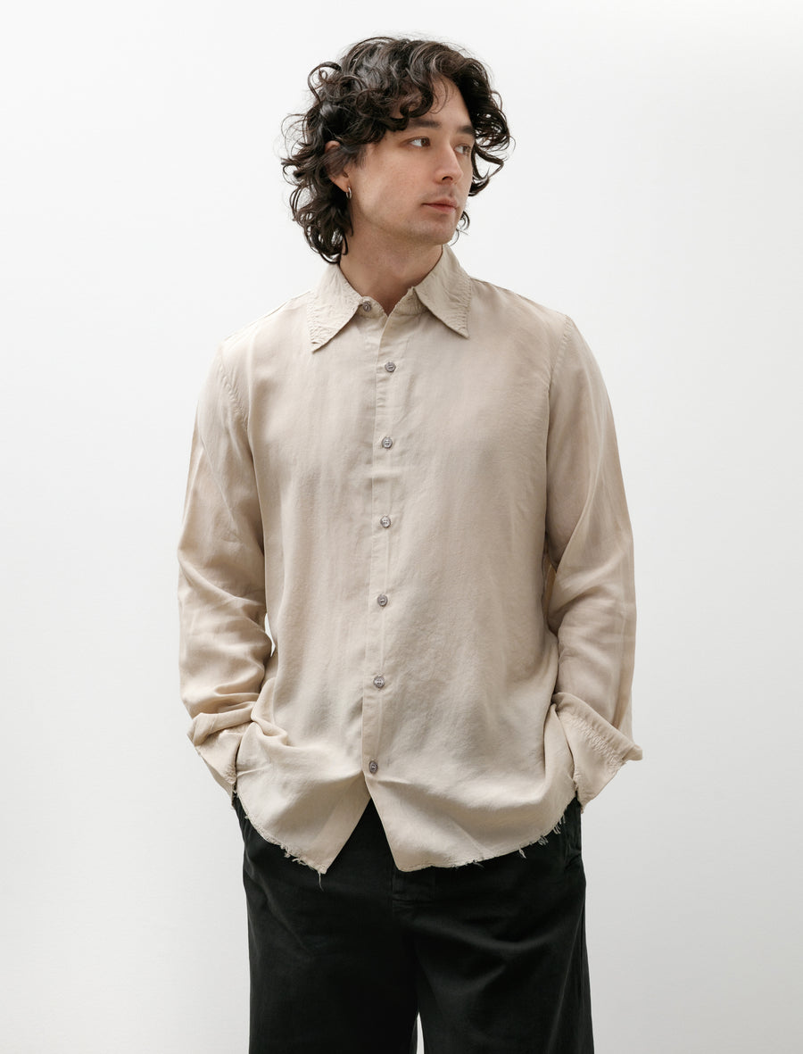 Gabriela No.197 Cupro Shirt Stone – Neighbour