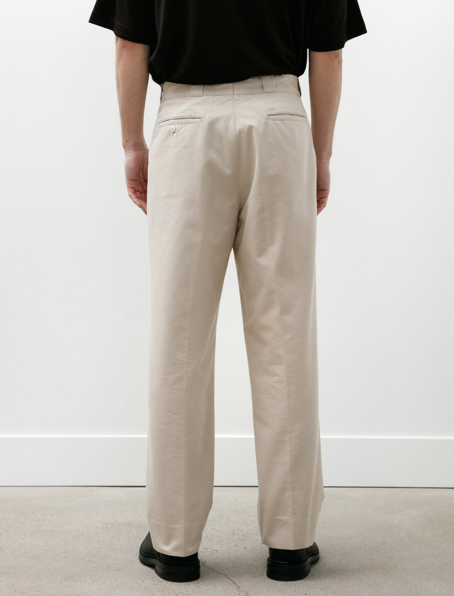 Post-Work Twill Pants Ivory - Image 5