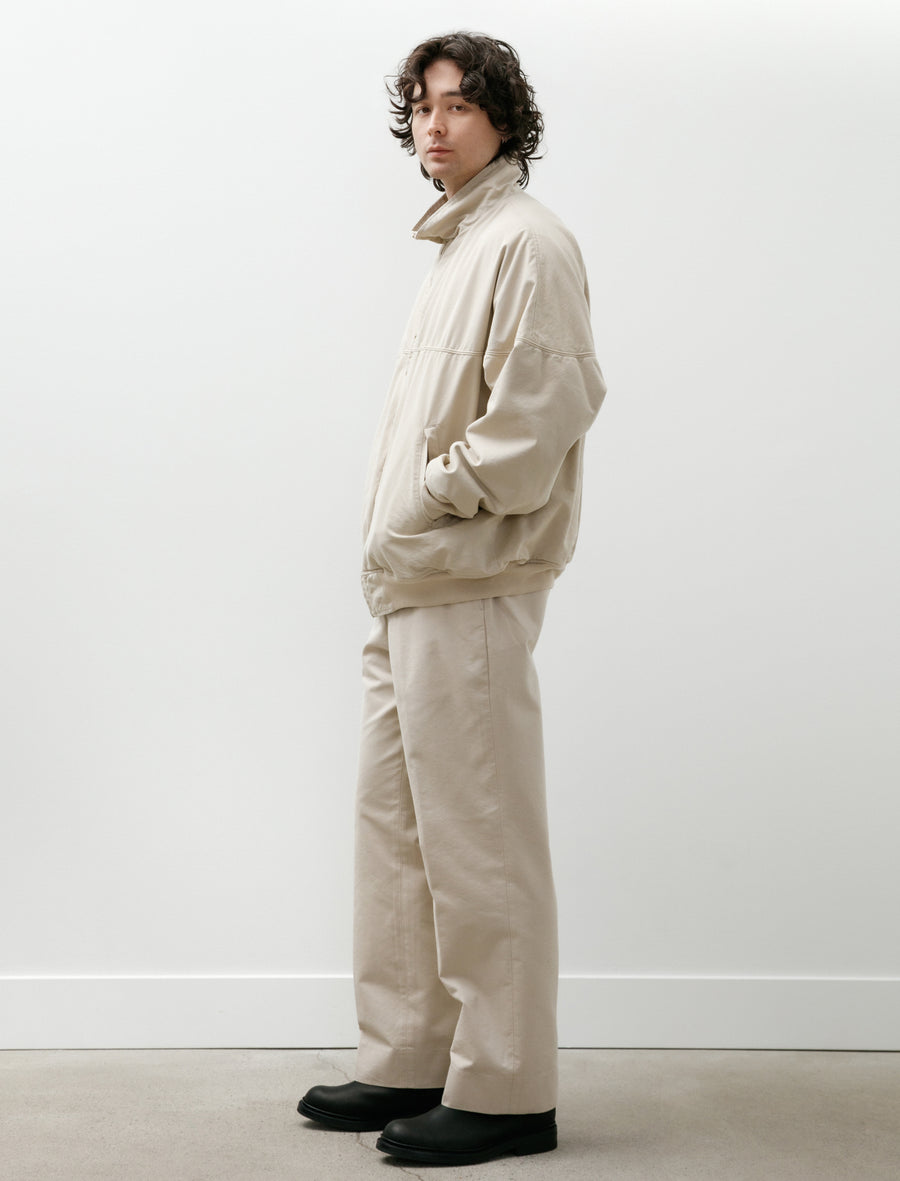 Post-Work Twill Cap Shoulder Blouson Ivory - Image 7