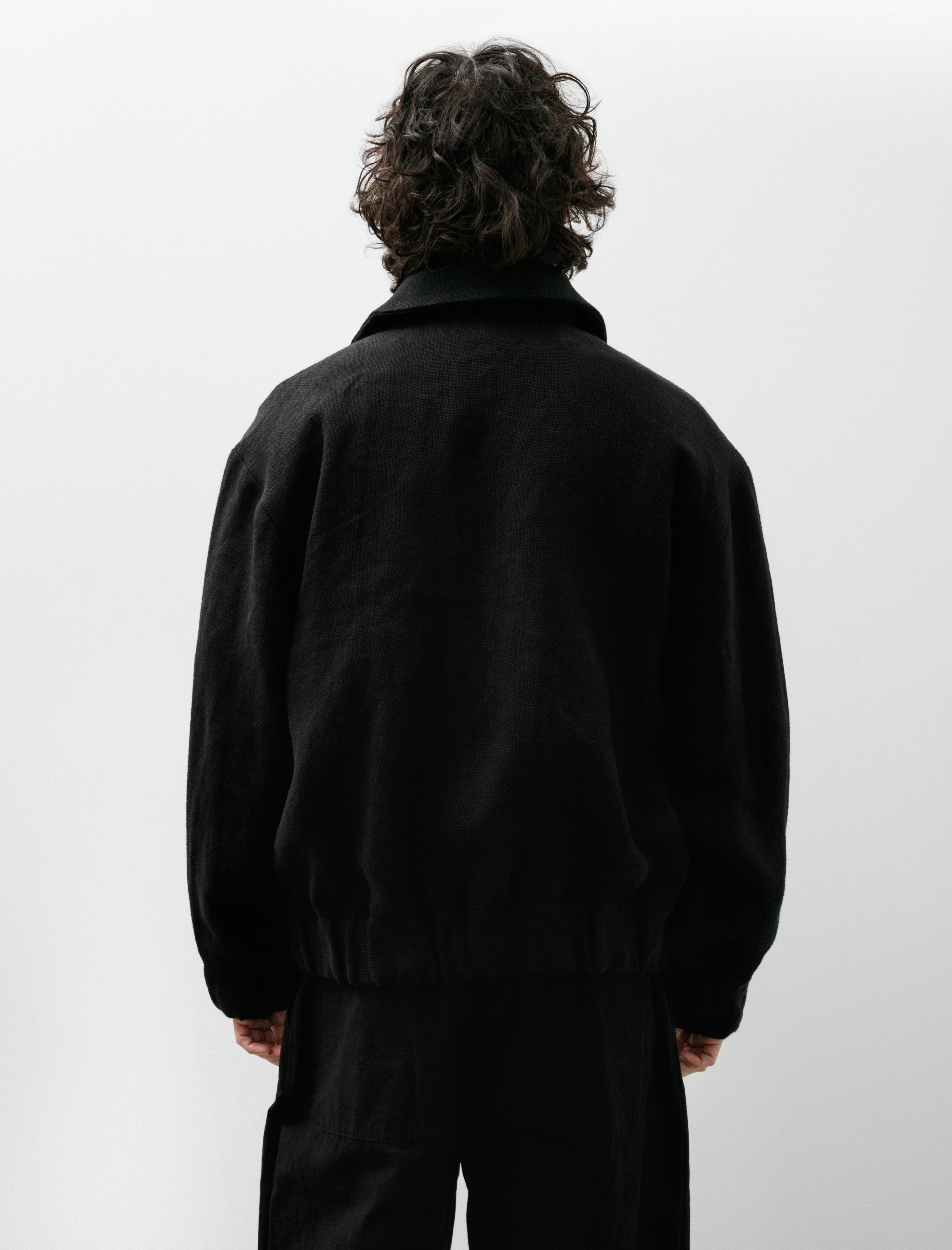 MAN-TLE R20 Shirt-3 Zip Gum Shirt Black 20HR Canvas