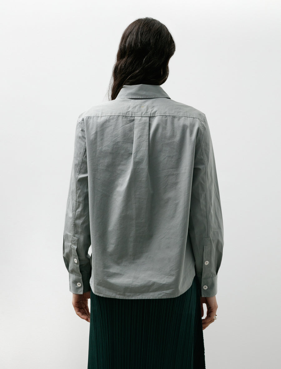 MHL Simple Shirt Compact Cotton Poplin Fog - Image 4
