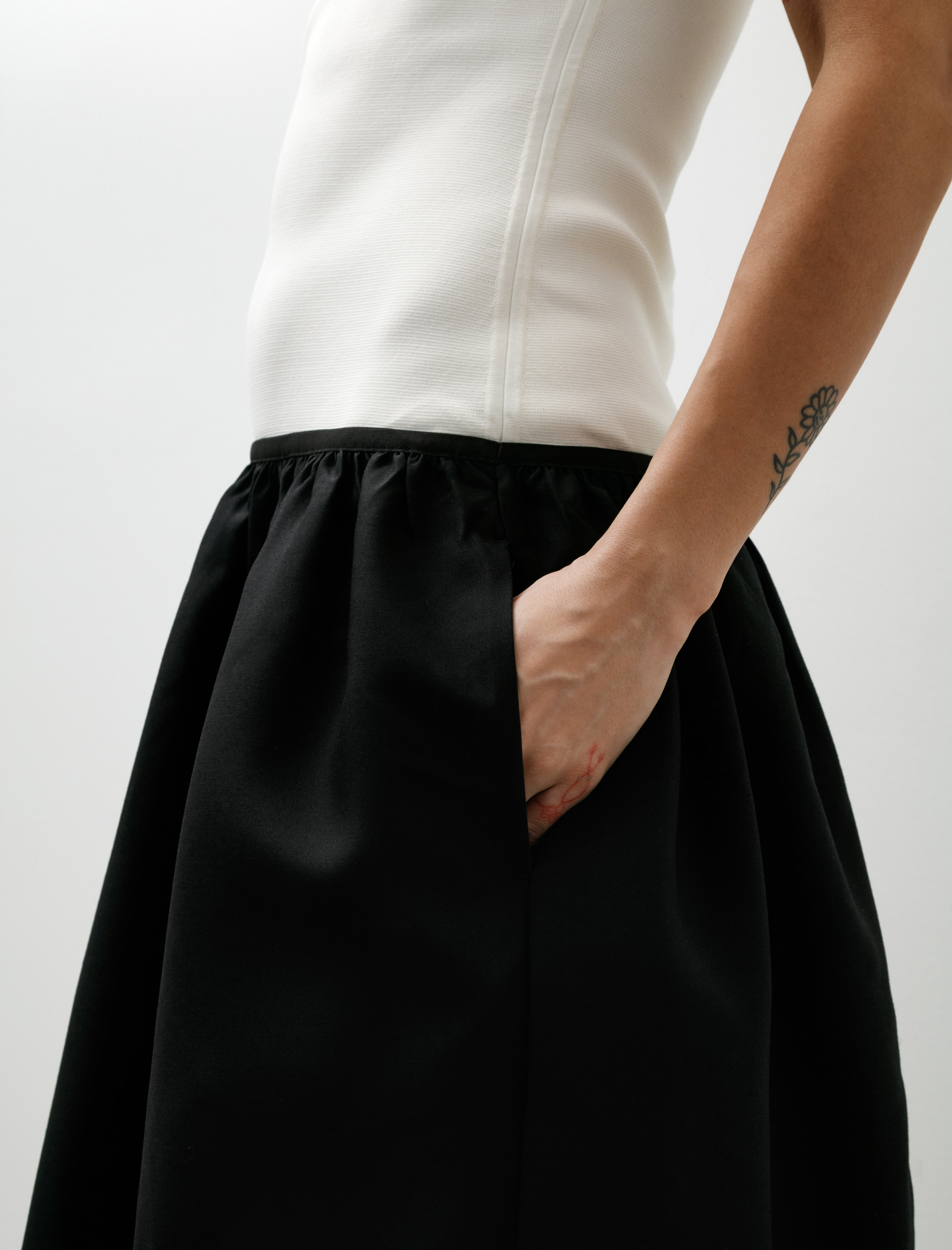 Totême Twinflower Tee Dress Ecru