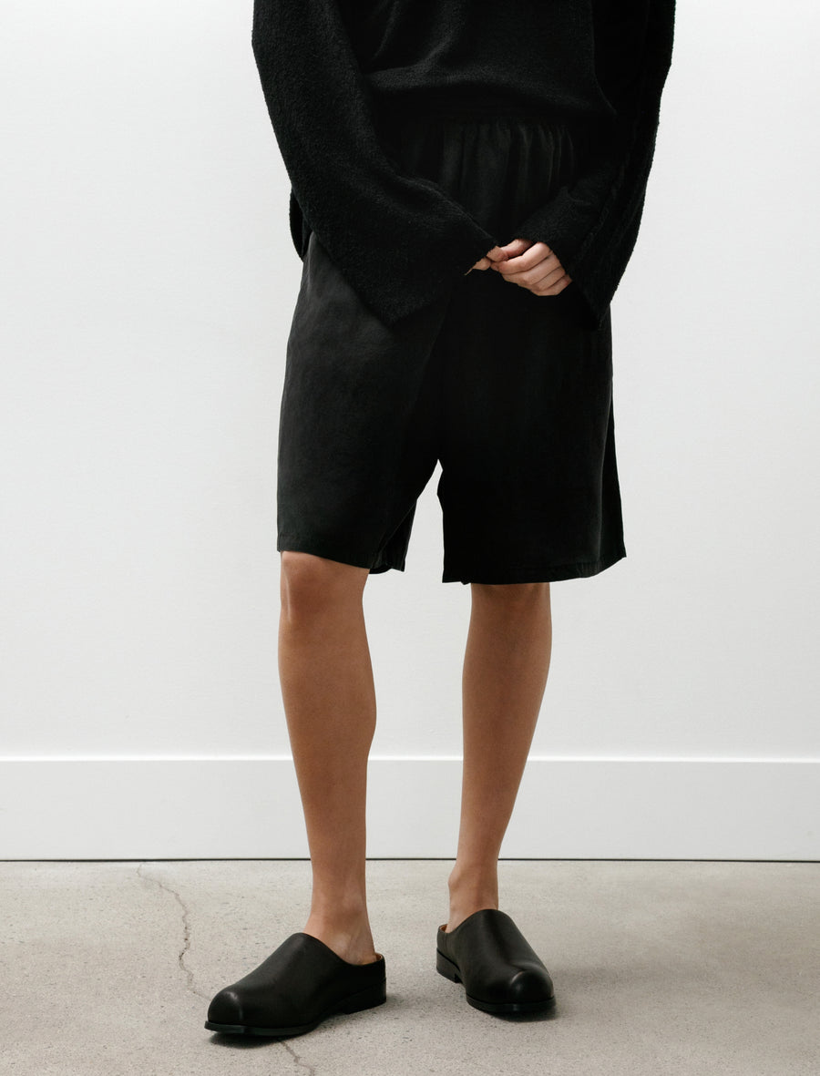 No.259 Cupro Short Trousers Black - Image 2