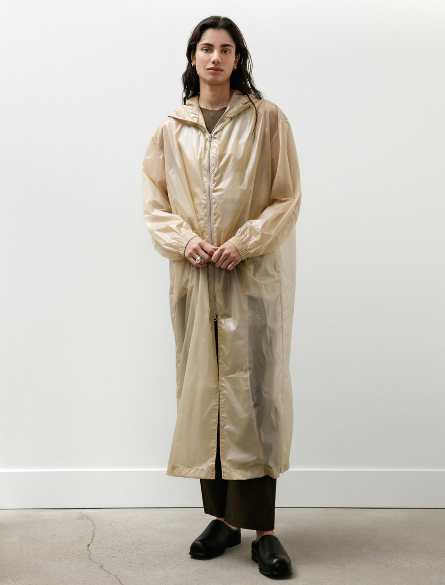 No.275 Ripstop Hooded Zipper Coat Stone - Image 2