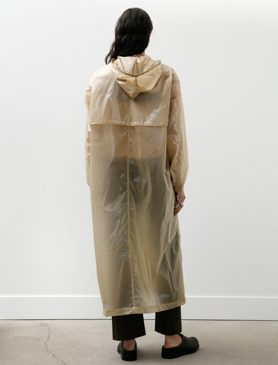 No.275 Ripstop Hooded Zipper Coat Stone - Image 4