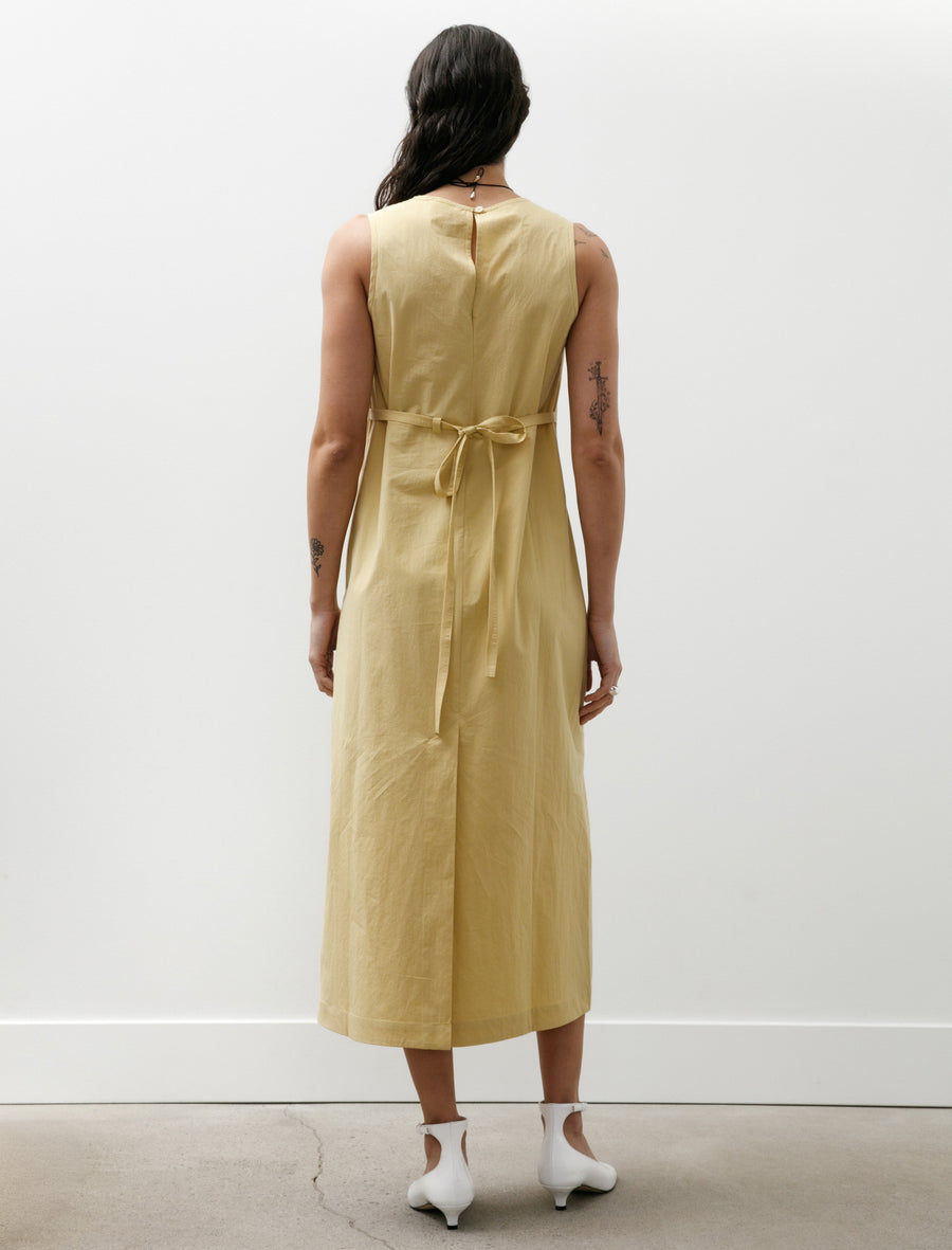 Typewriter Cotton Erika Dress Butter - Image 3