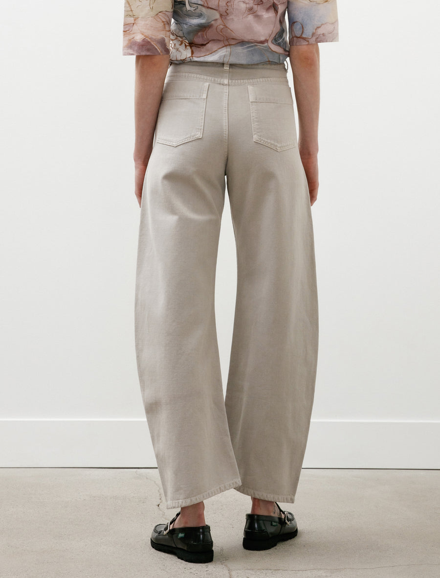 High Waisted Curved Pants Moonstone - Image 6