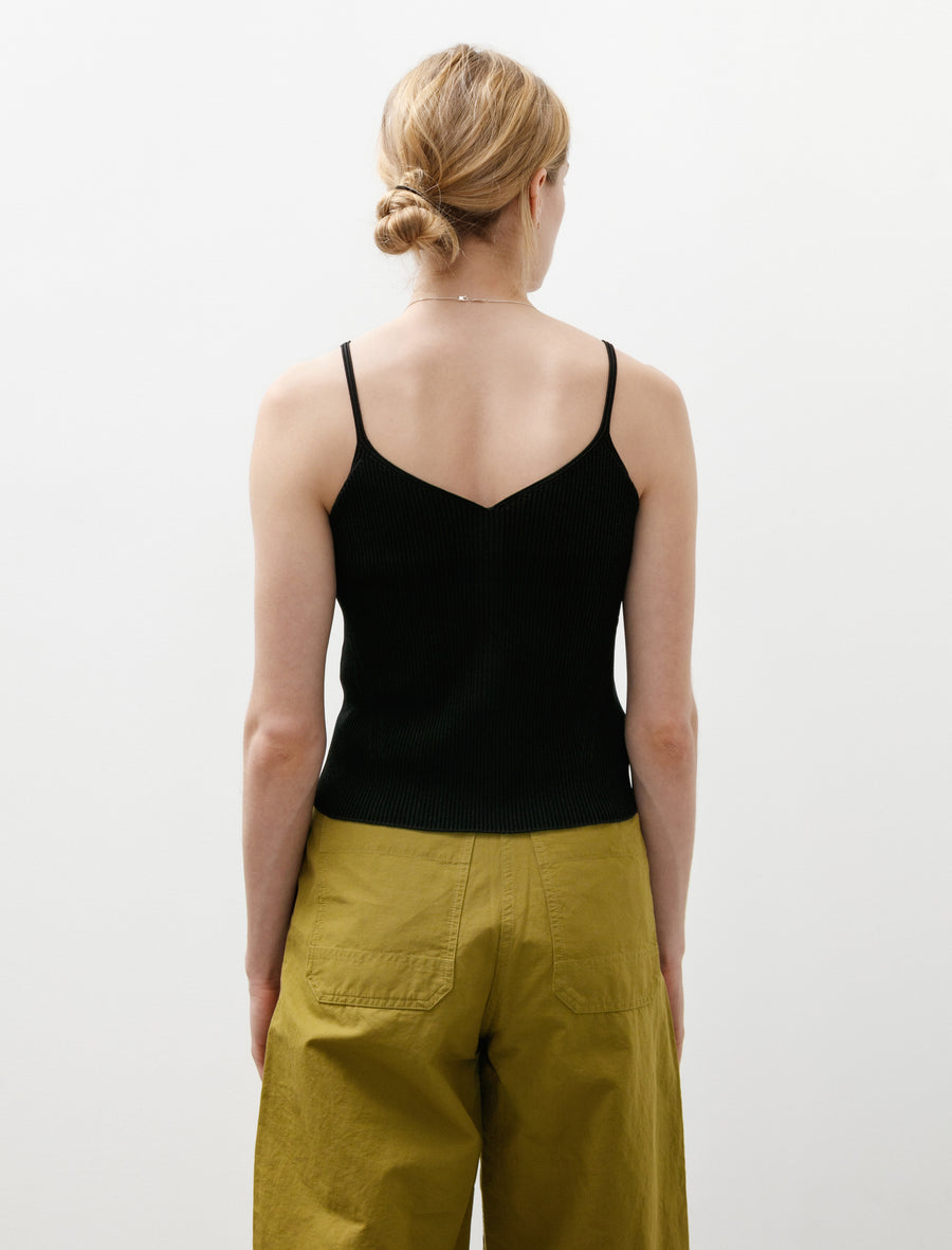 Portrait Camisole Top Black - Image 4