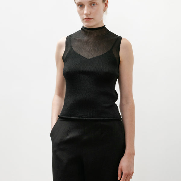 CFCL Portrait Lucent Sleeveless Top Black – Neighbour