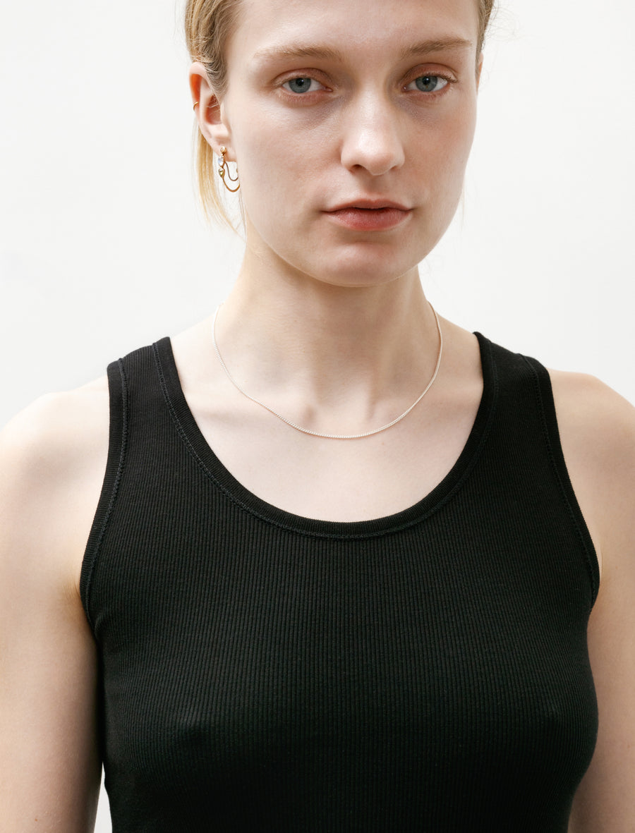 Ribbed Dress Black - Image 4