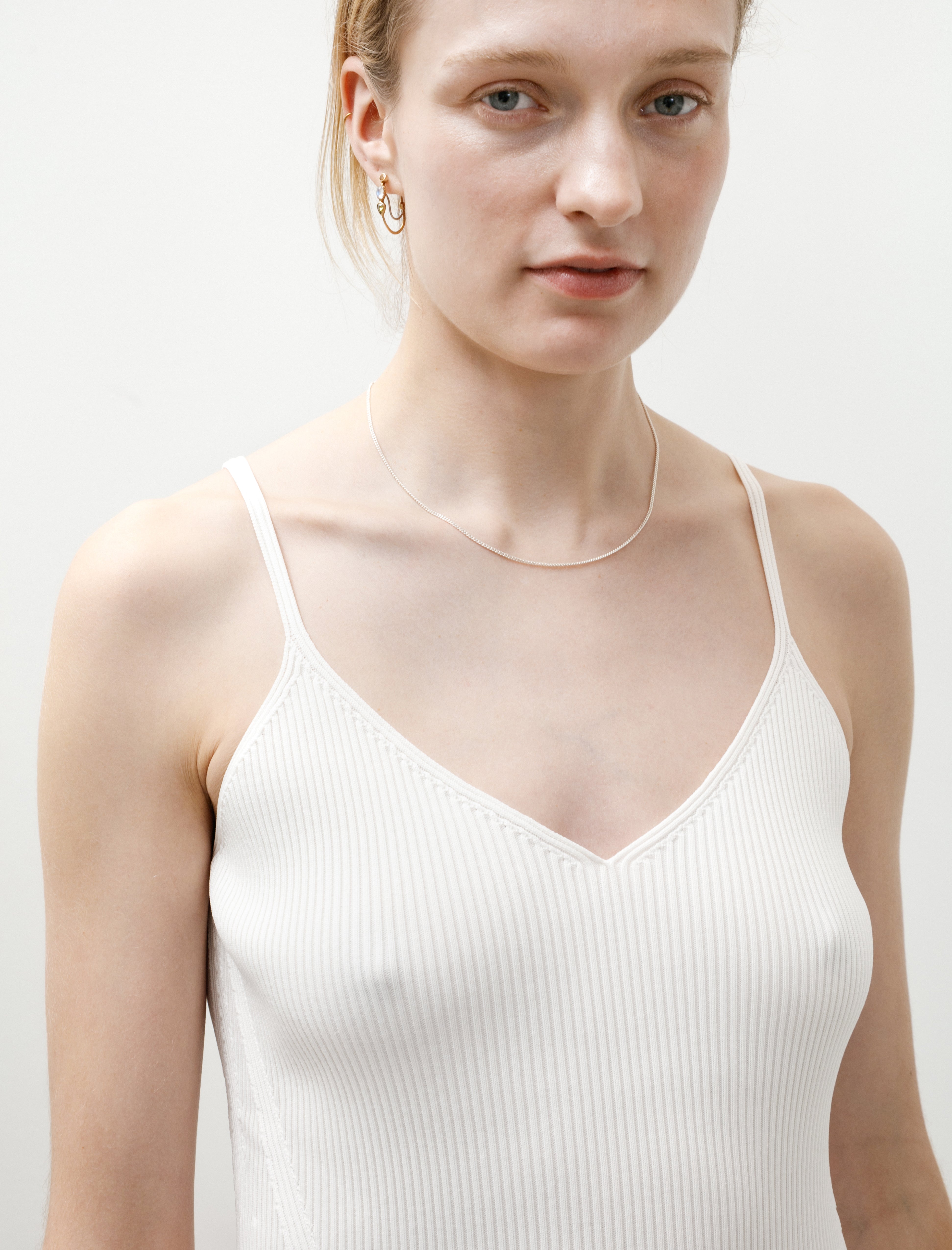CFCL Portrait Camisole Dress White – Neighbour