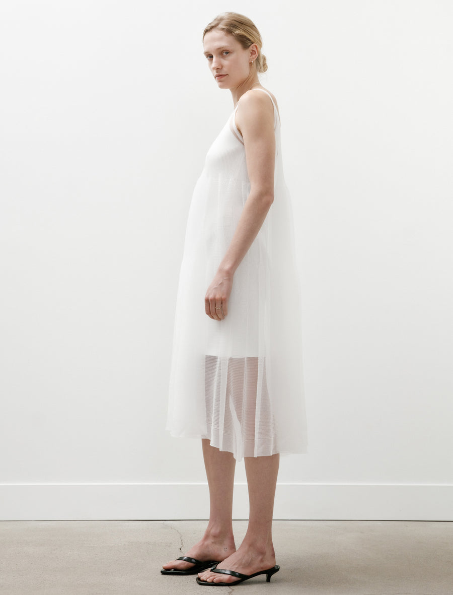 Cascades Lucent Camisole Dress White - Image 3