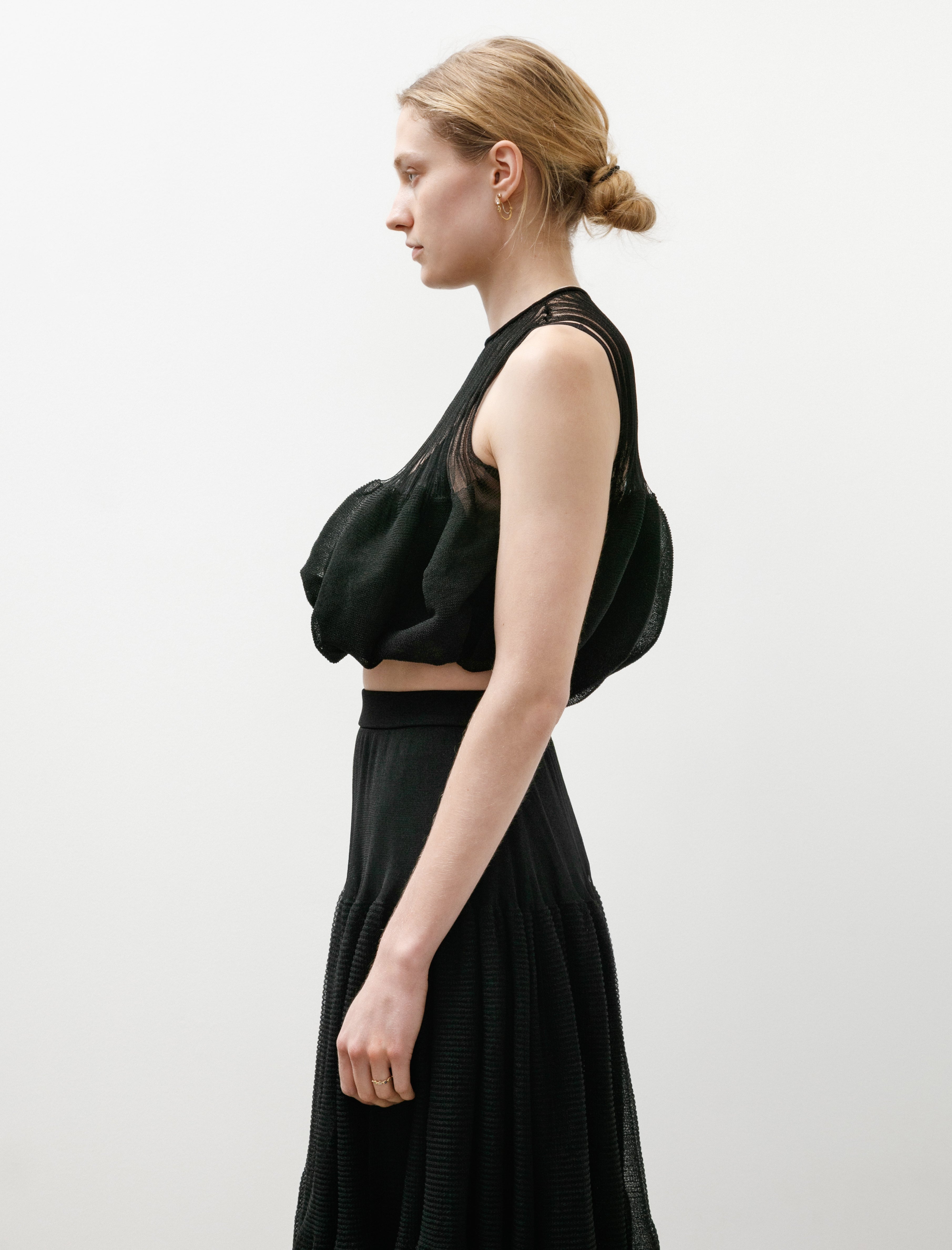 CFCL Overwrapped Pottery Top Black