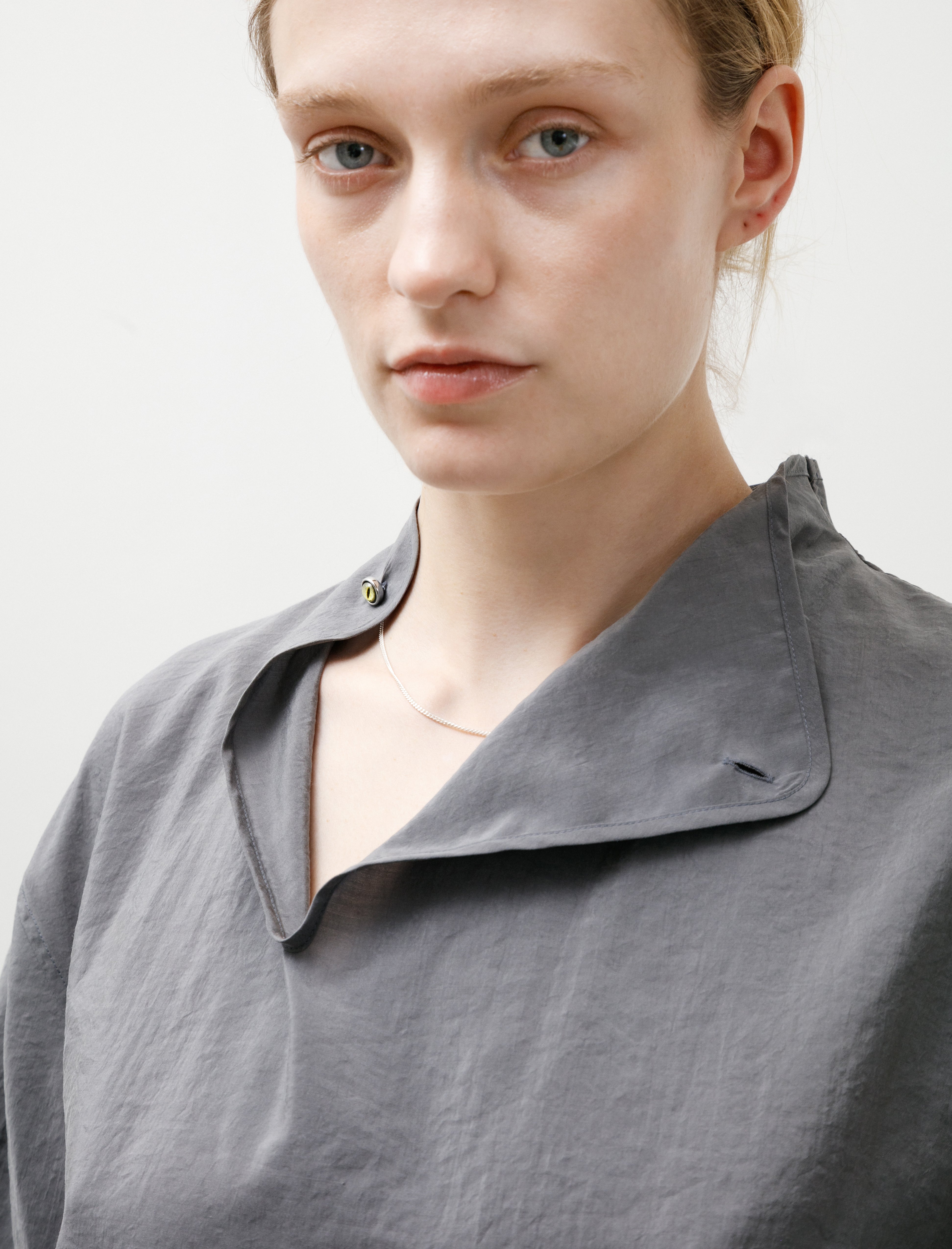Lemaire Soft Collar Top Aluminium