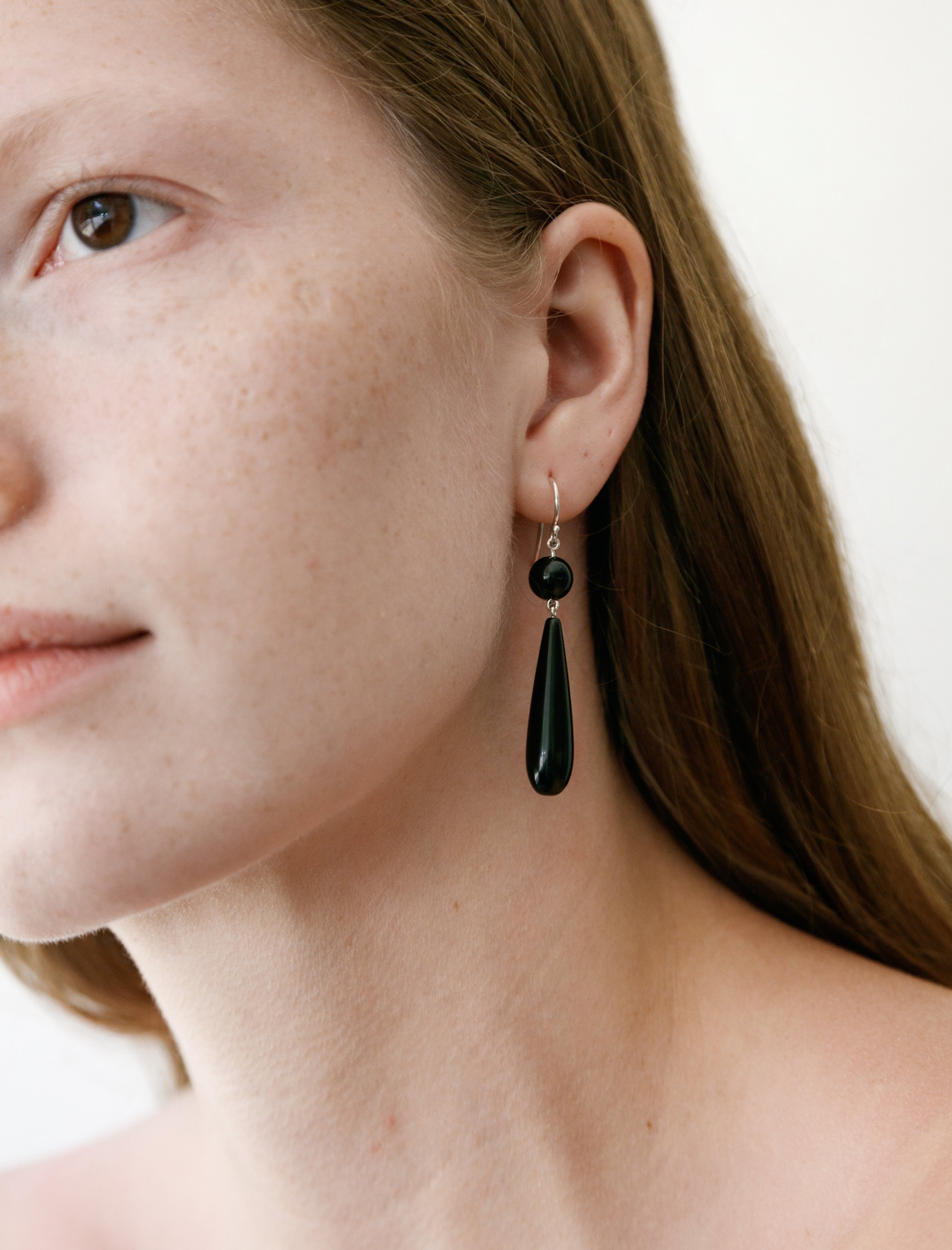 Sophie Buhai Isadore Earrings Onyx