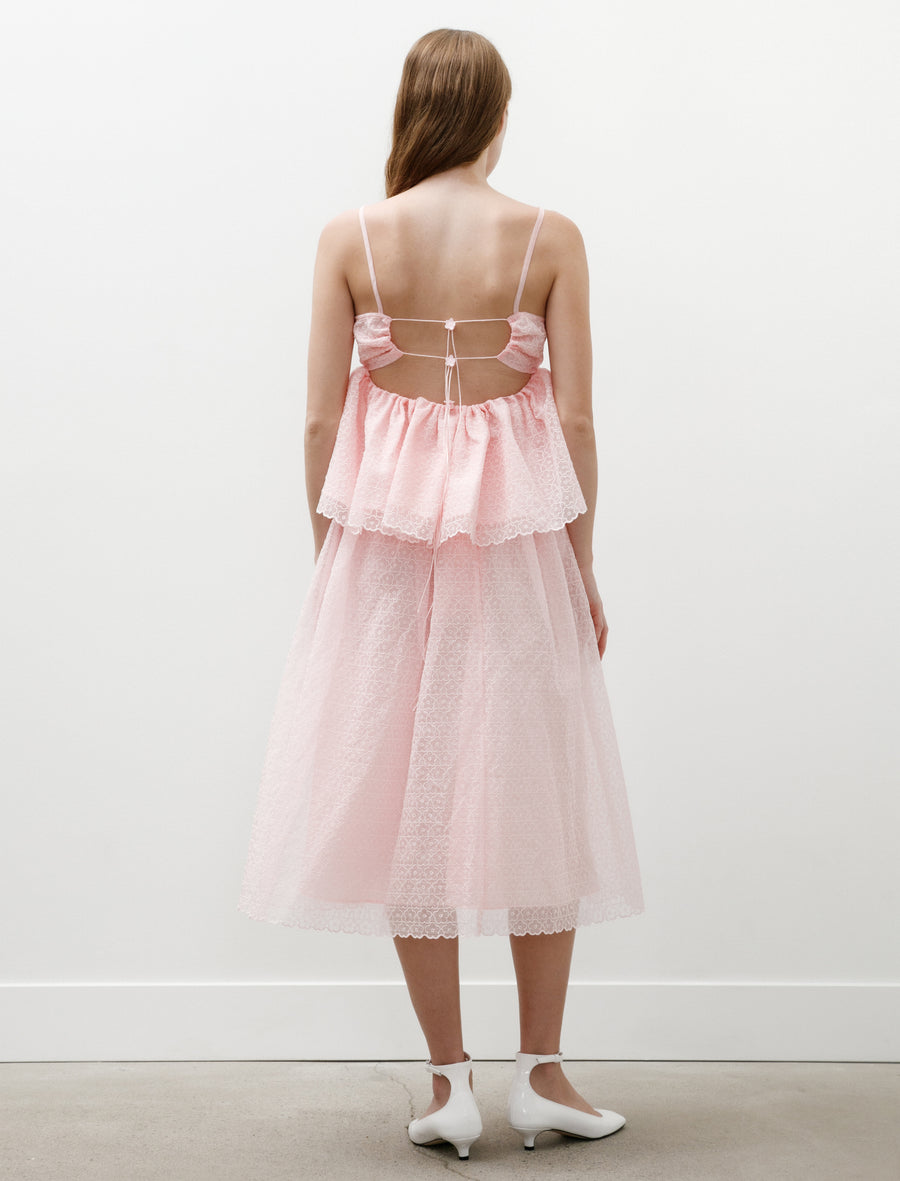 Bala Skirt Windflower Embroidery Blush Pink - Image 3