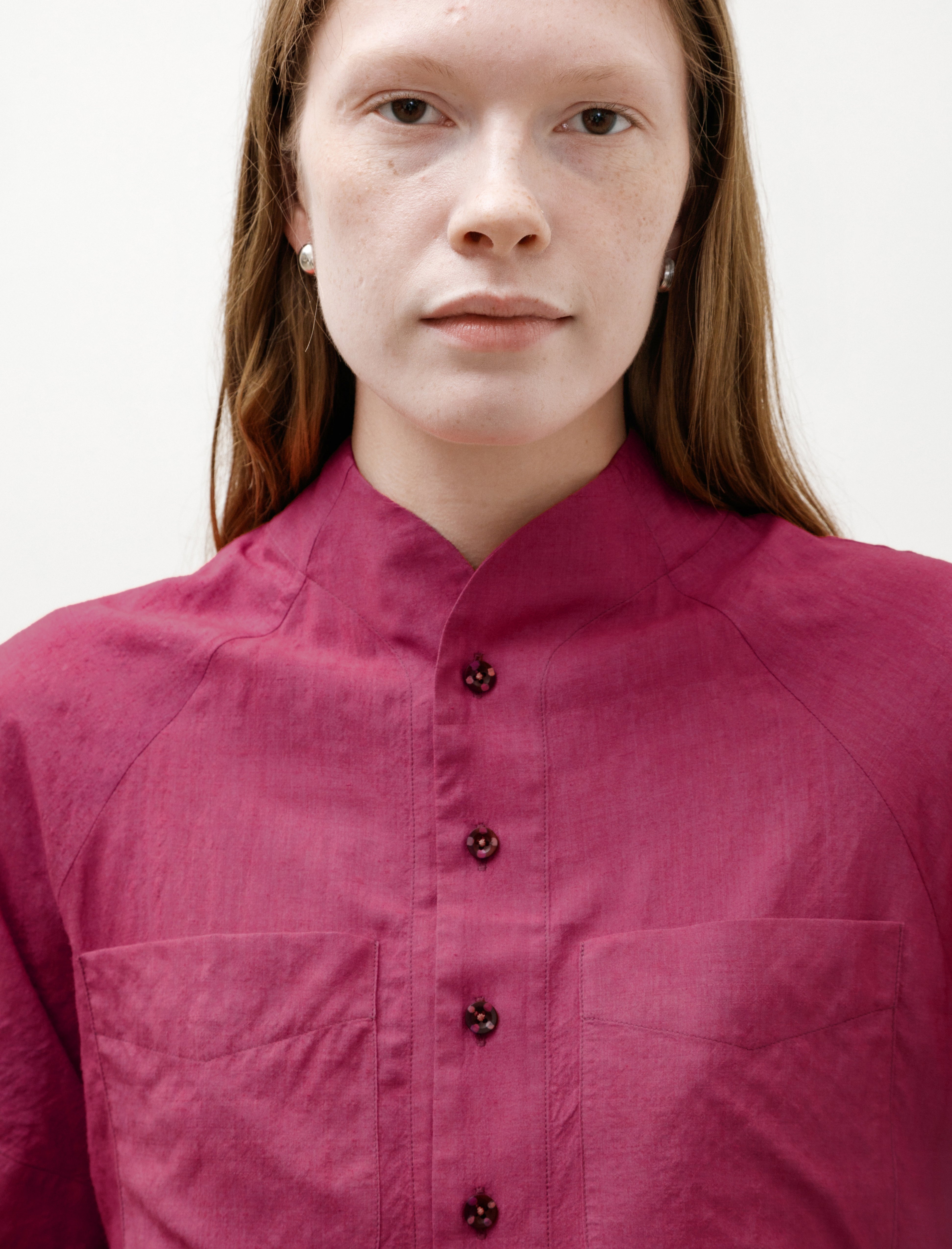 SeventyFive Brownie Shirt Fuchsia/Peach