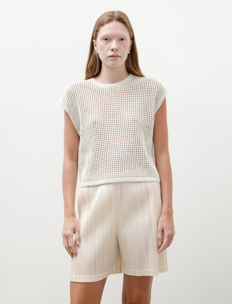 Fishnet Knit Ivory - Image 1