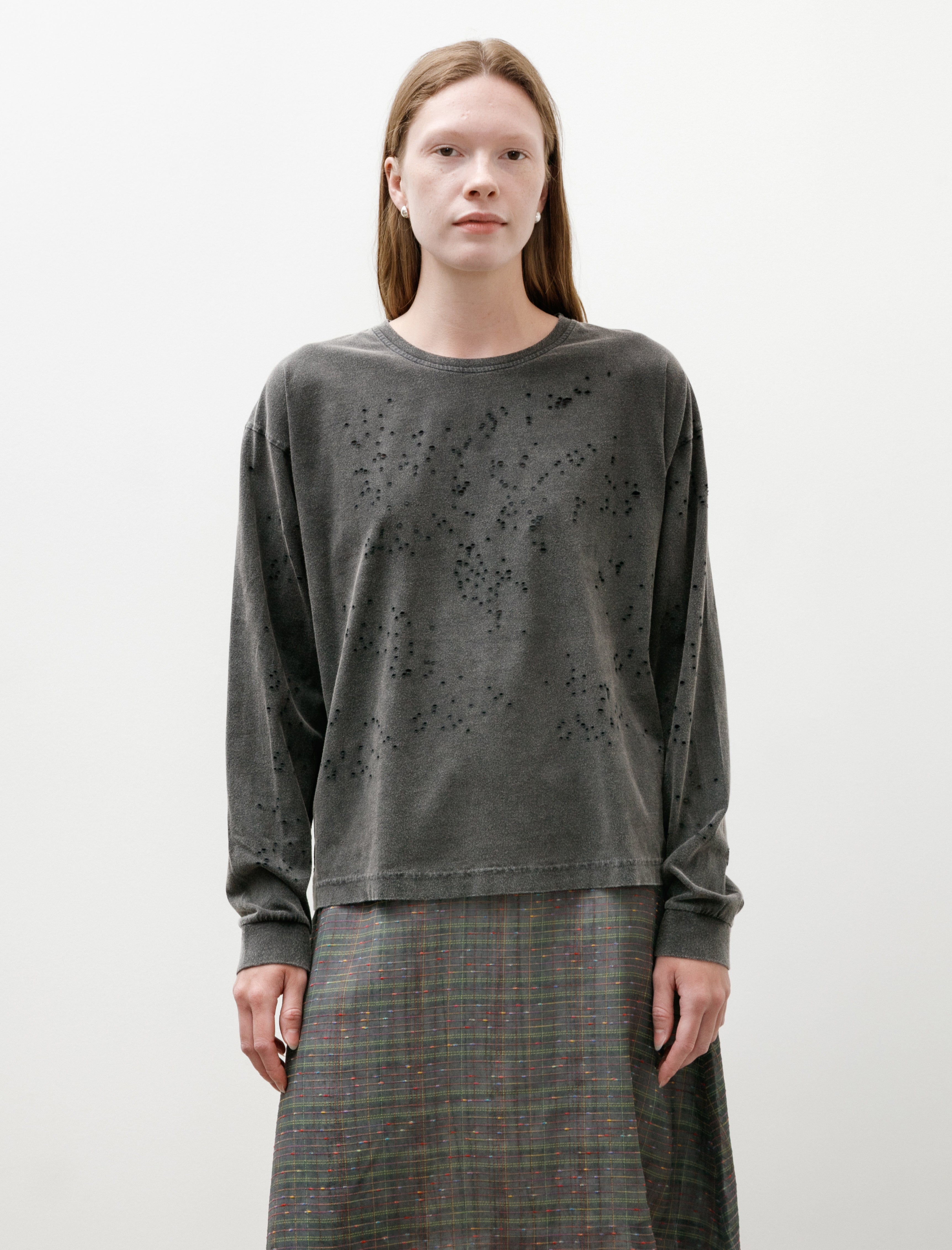 mfpen Cropped Relaxed LS Tee Fault and Fracture