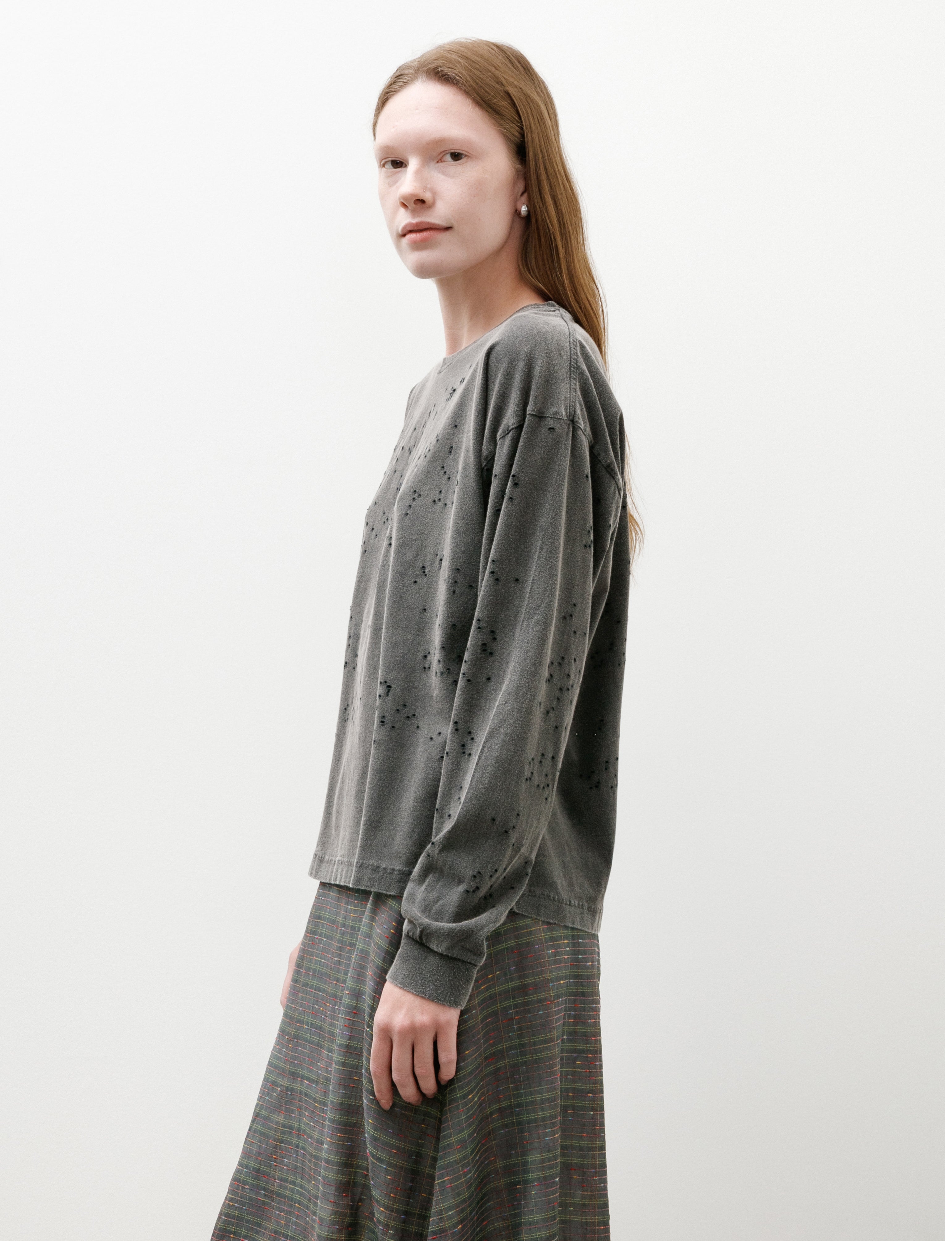 mfpen Cropped Relaxed LS Tee Fault and Fracture
