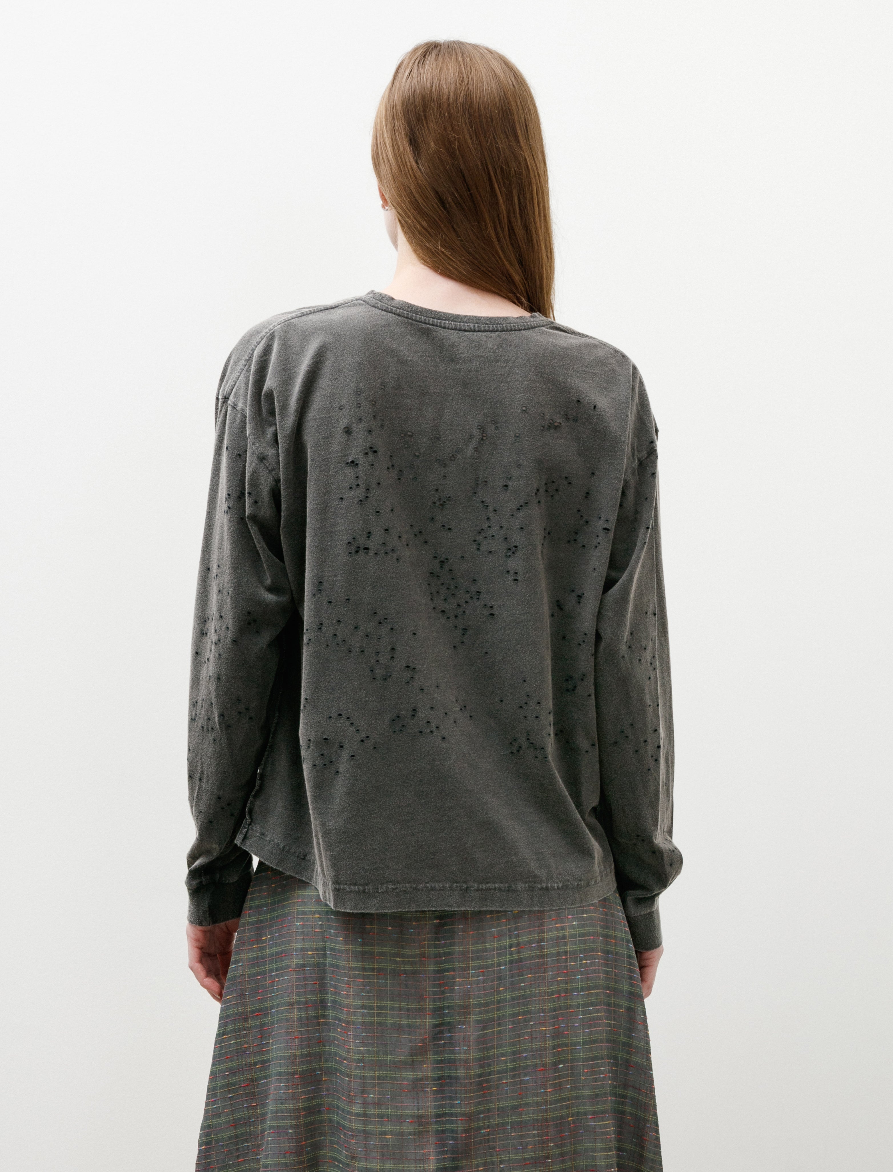mfpen Cropped Relaxed LS Tee Fault and Fracture