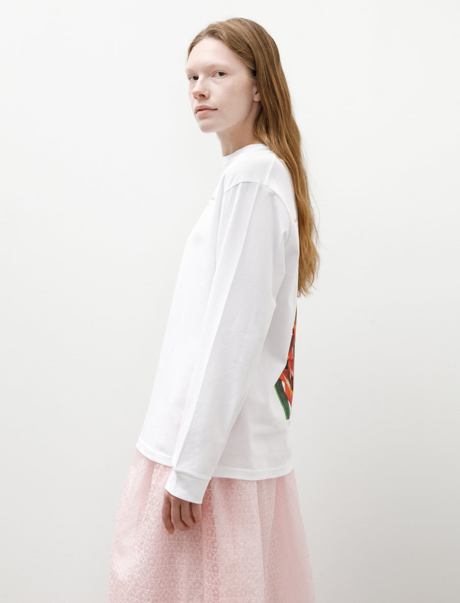 Lily T-Shirt Red/White - Image 4