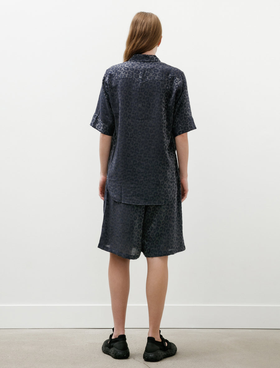 String Cowboy H.D. Shorts Leopard Jacquard - Image 3