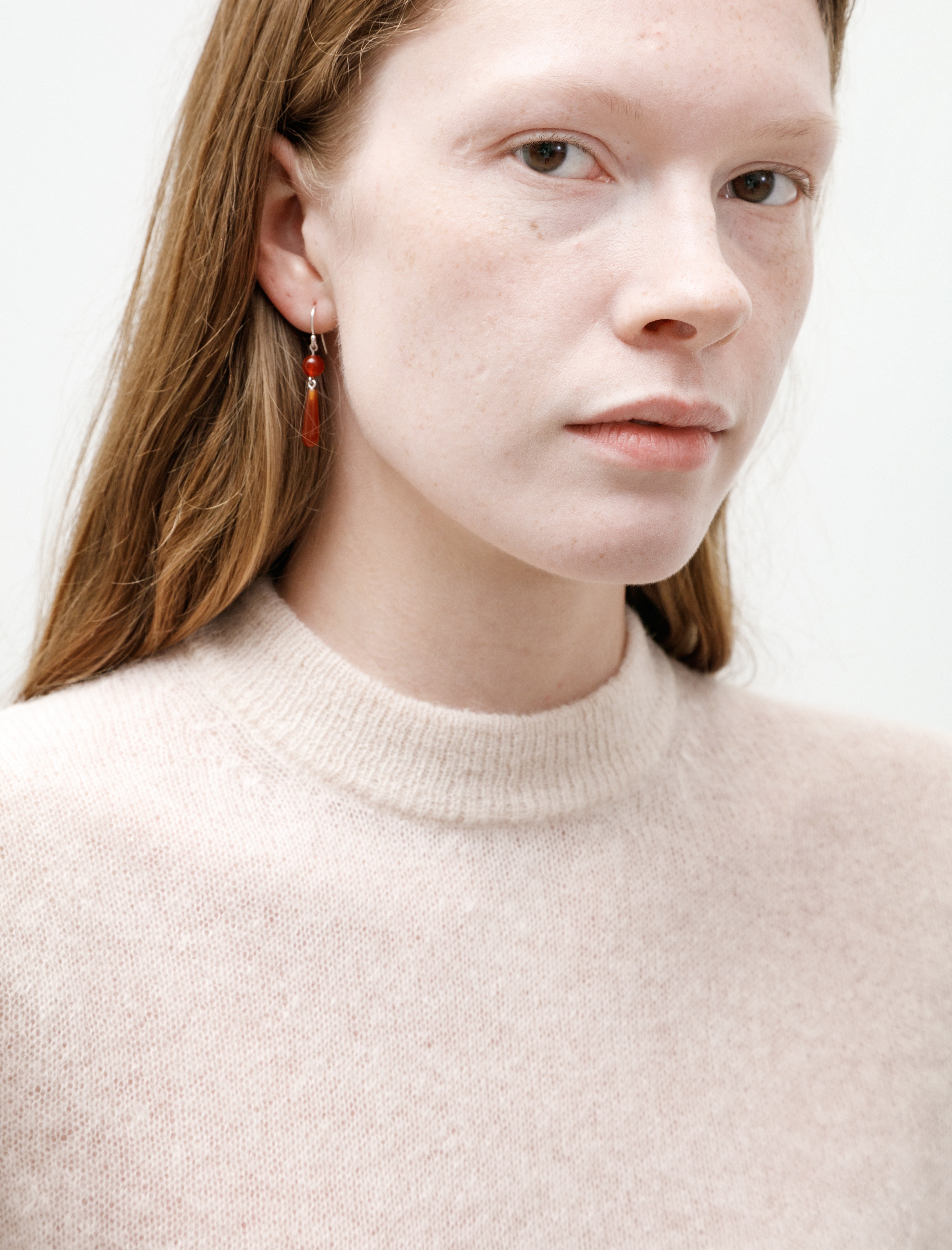 Studio Nicholson Seren Mohair Knit Plaster