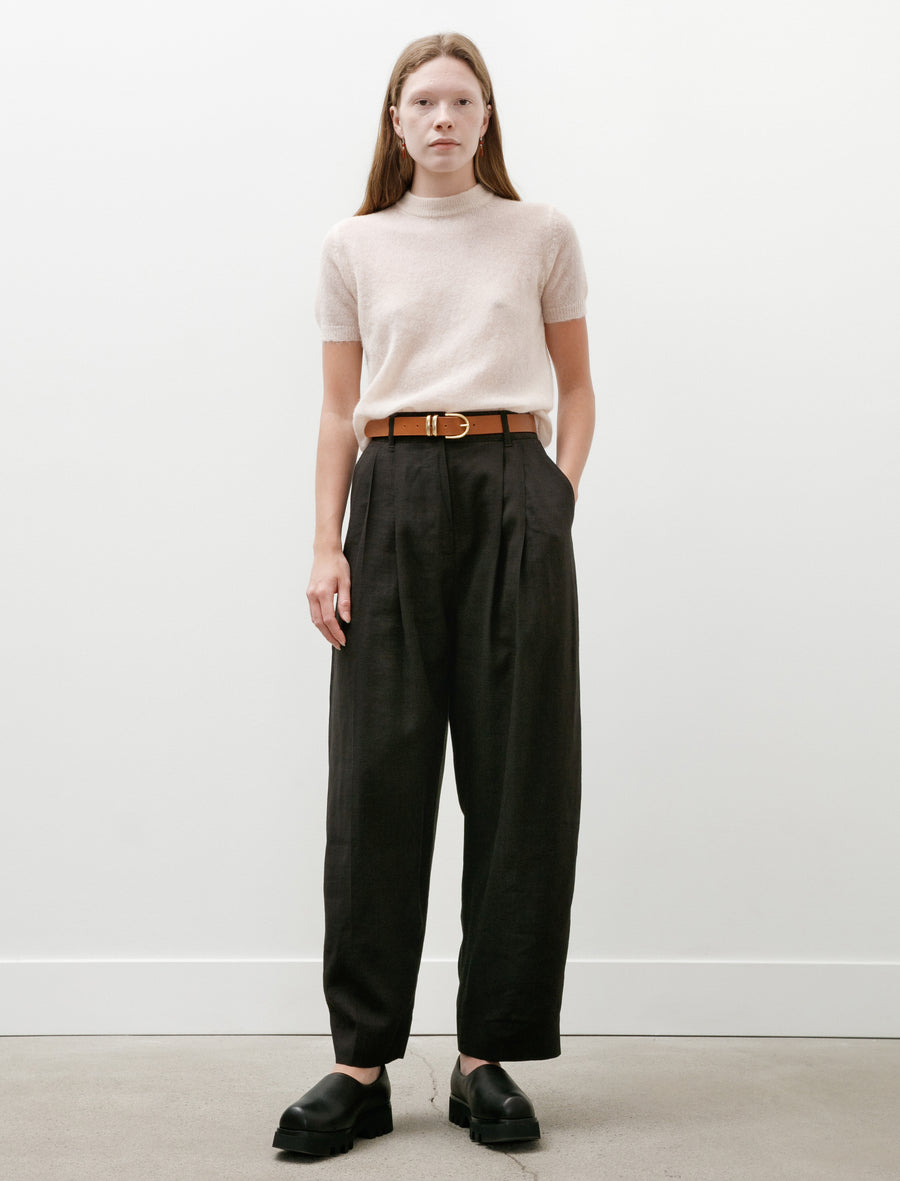 Acuna Trousers Herringbone Espresso - Image 1