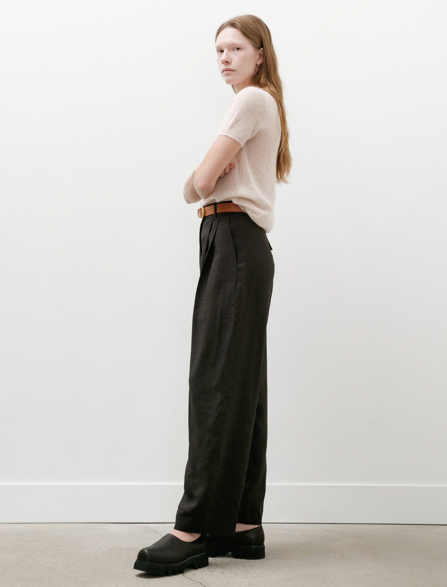 Acuna Trousers Herringbone Espresso - Image 3