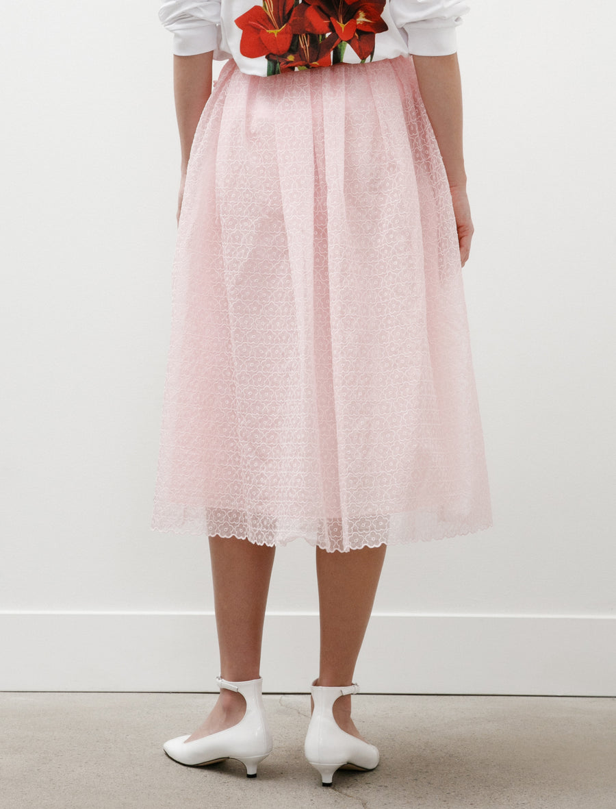 Bala Skirt Windflower Embroidery Blush Pink - Image 6