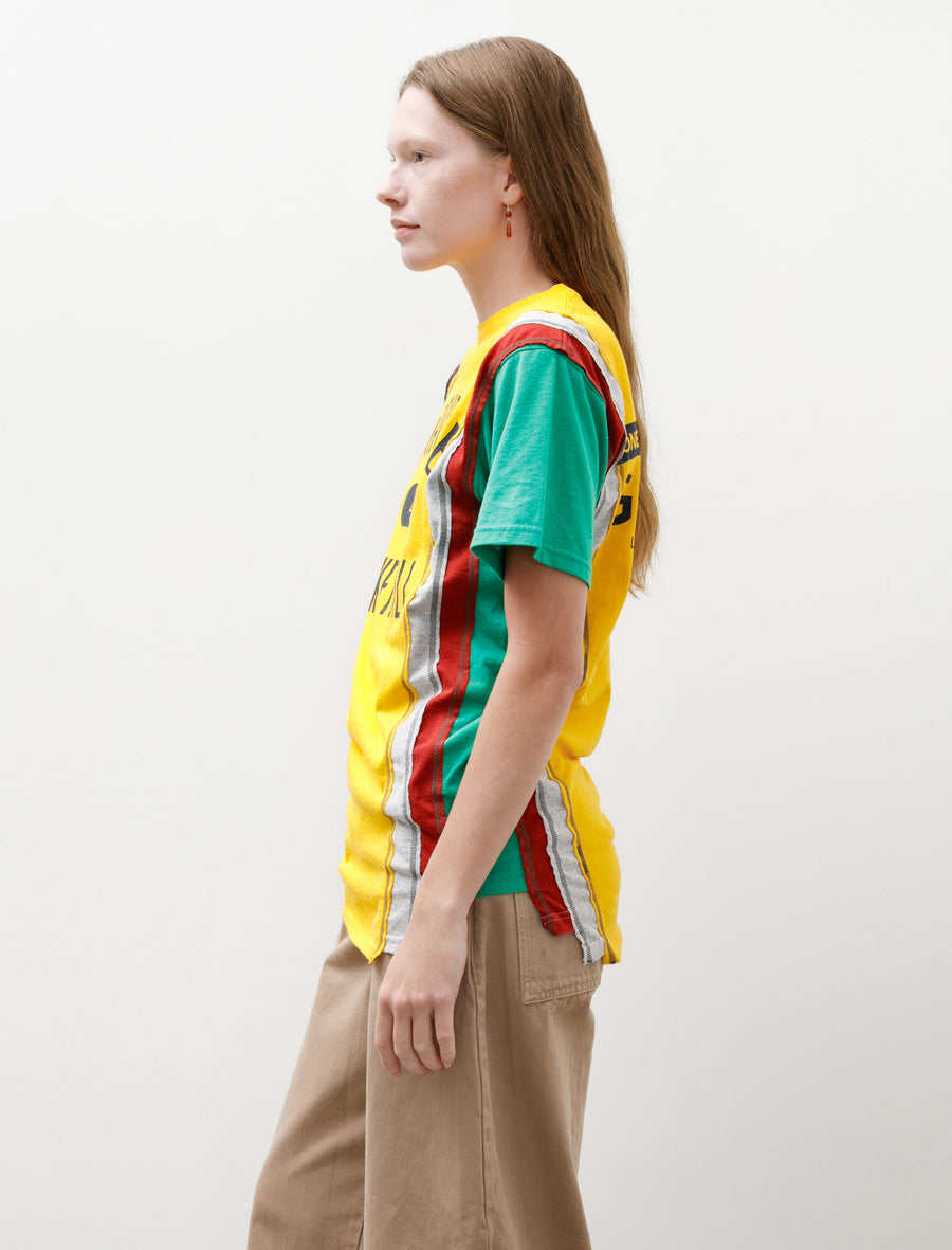 Rebuild by Needles 7 Cut S/S Tee College - Image 3