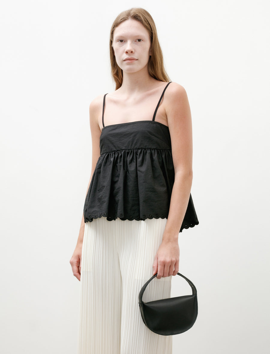 Half Moon Shoulder Bag Mini Black - Image 2