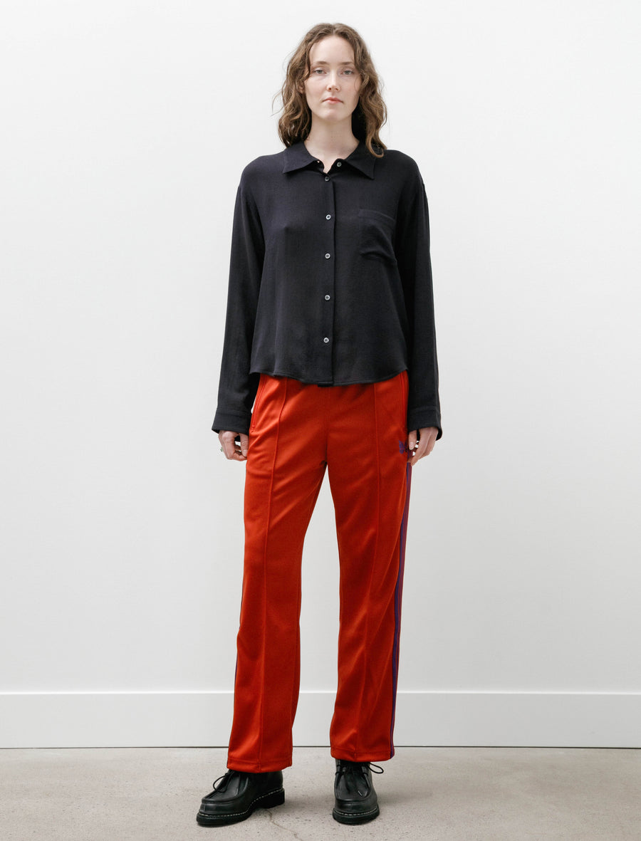 Track Pant Poly Smooth Red - Image 1