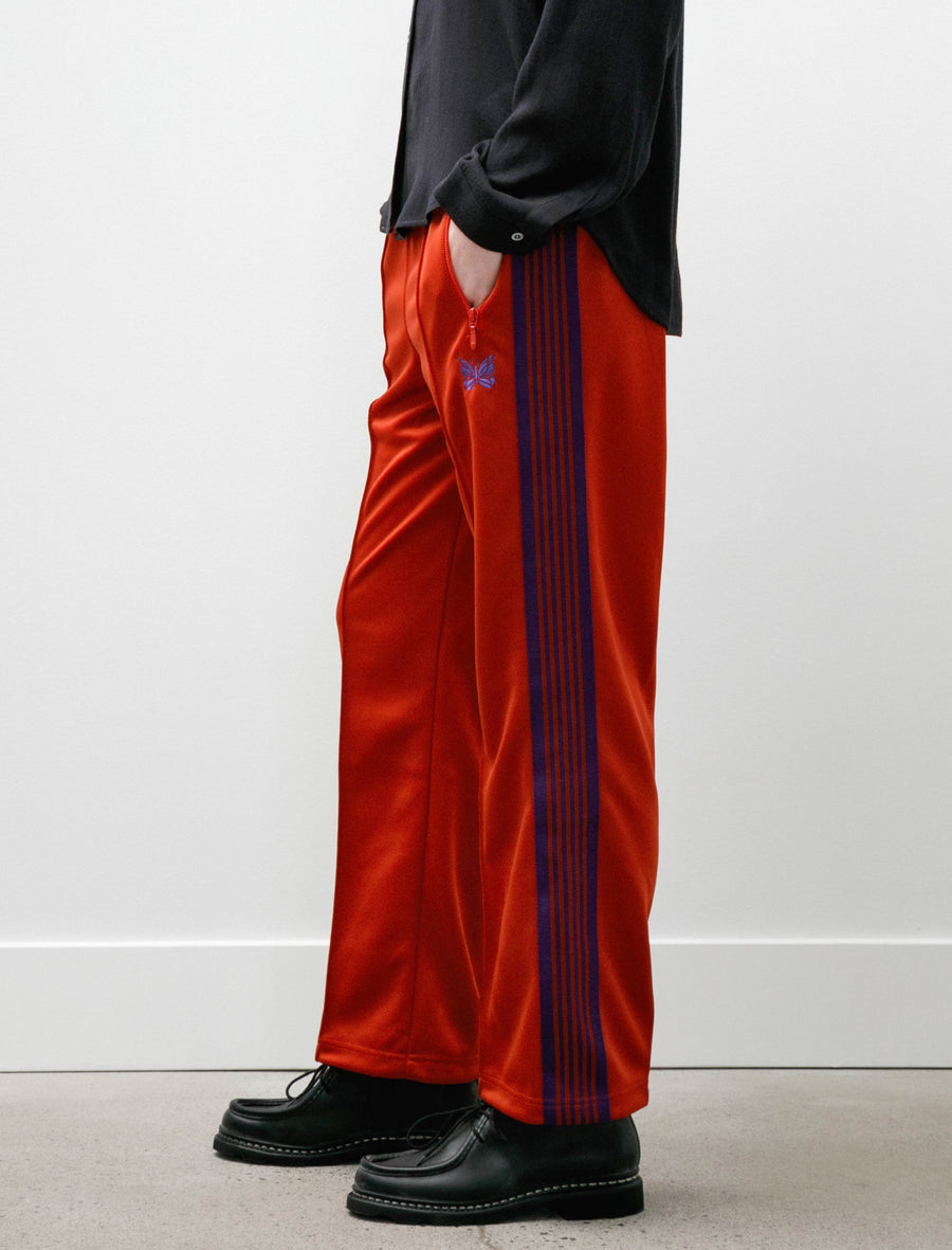 Track Pant Poly Smooth Red - Image 4